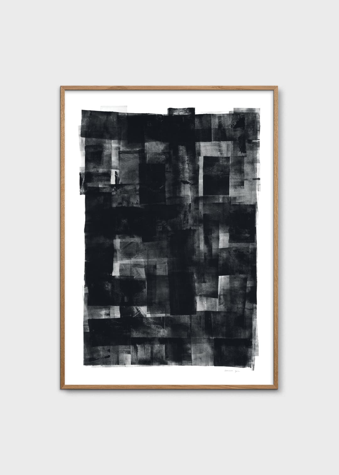 The Poster Club Art Prints Deconstructed No. 48 Poster 30x40 cm schwarz