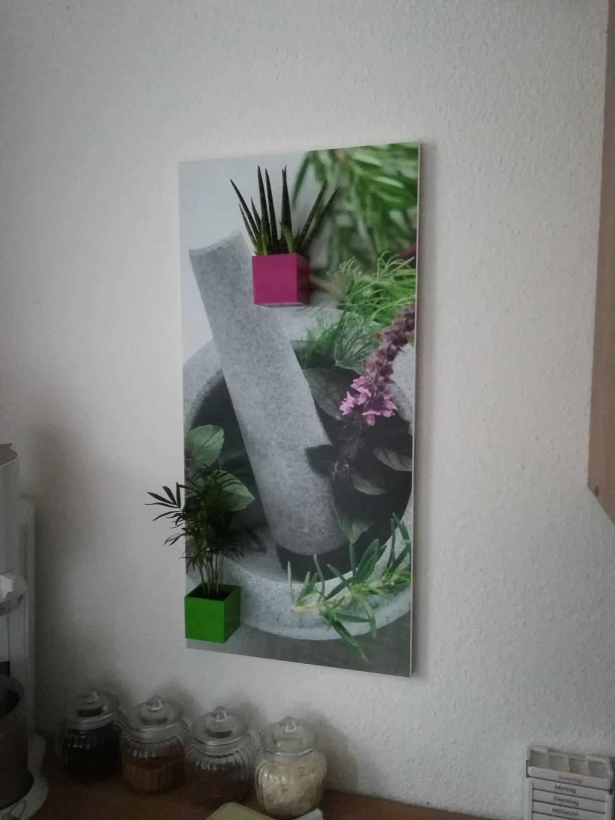 Banjado Magnettafel 37x78 Magnetwand Nora Metall