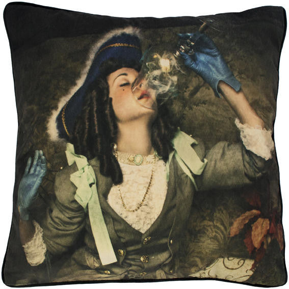 Mineheart Air is Not Enough Kissen 46x46 Faux Linen