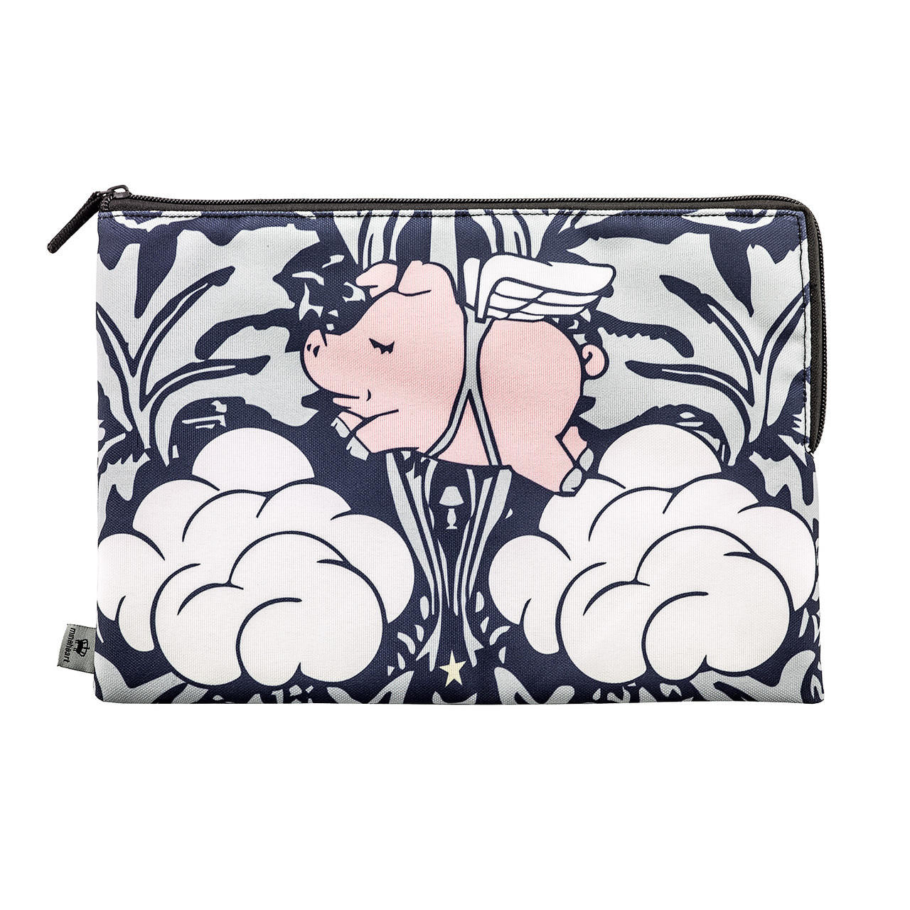 Mineheart Morris Dream Clutch Grün M 32x21 Laptop