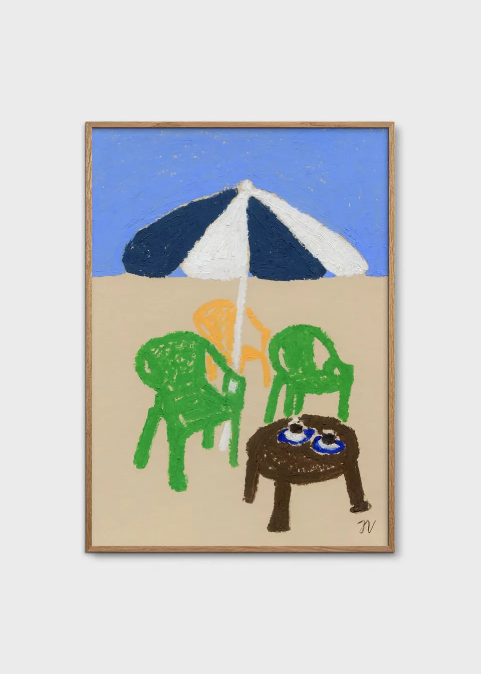 The Poster Club Coffee in the Sun Poster 30x40 cm figurativ