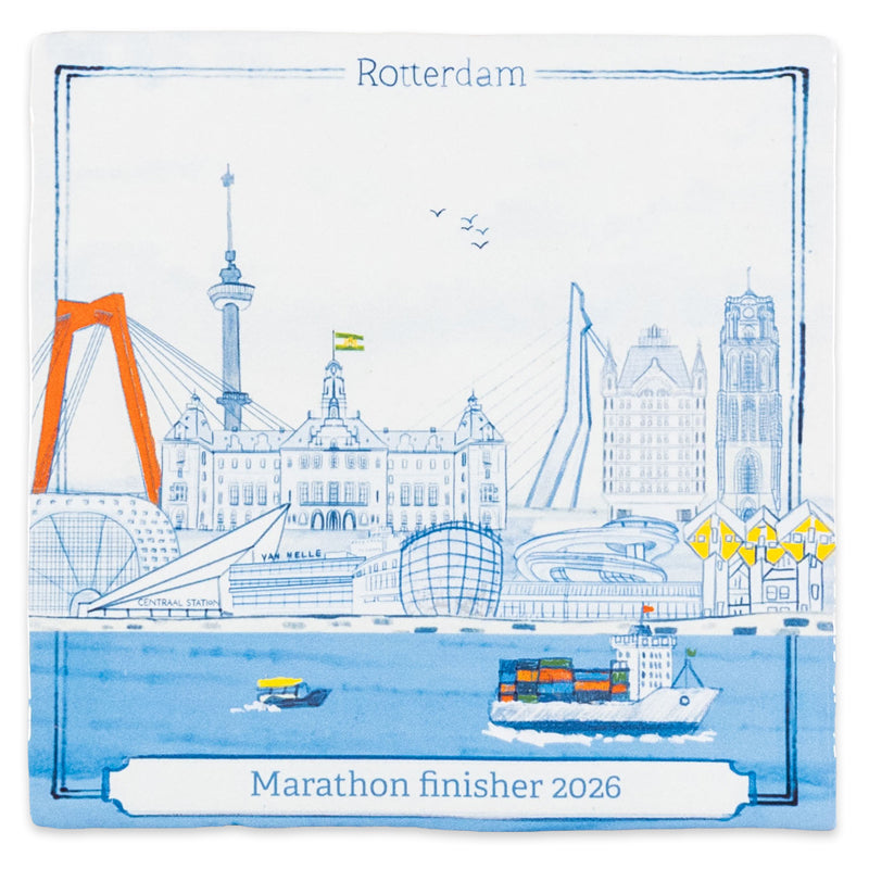 StoryTiles Delft Blue Rotterdam Fliese 10x10 Stadt-Motiv