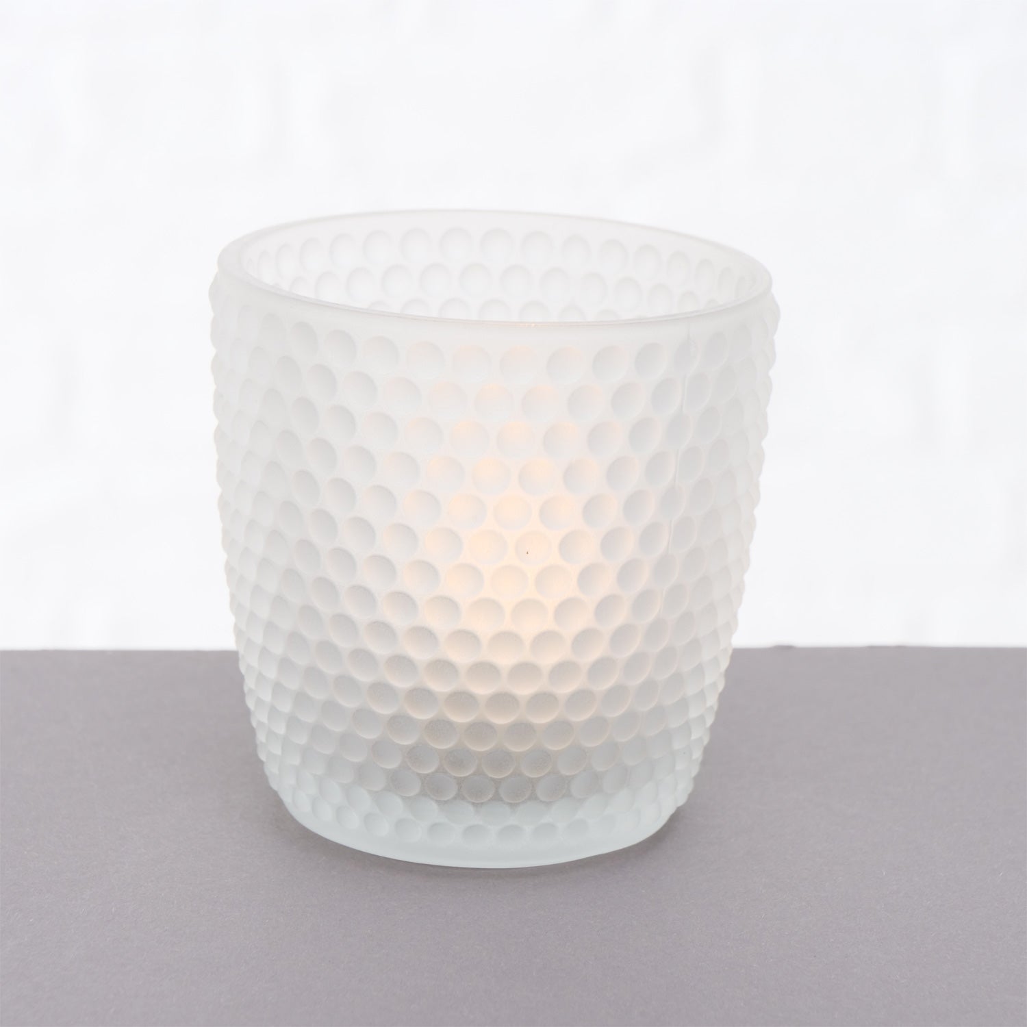 LS-LebenStil Küche & Haushalt Teelichthalter Weiß Matt 7cm 4er
