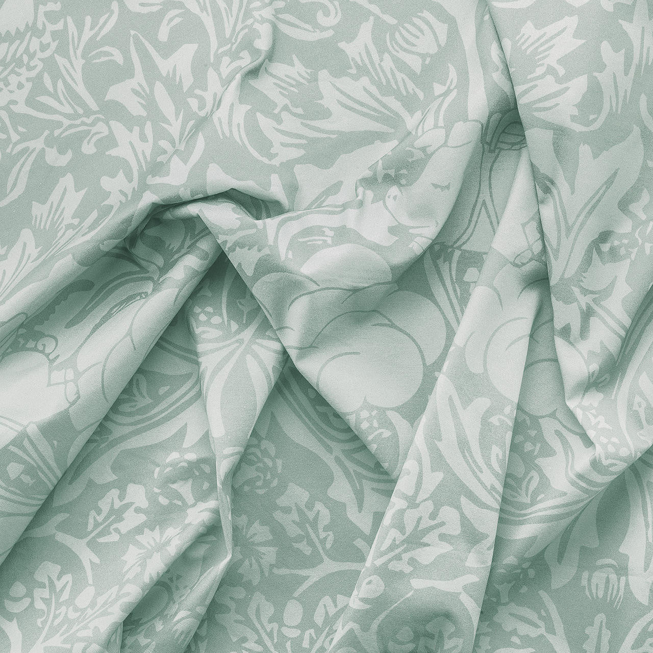 Mineheart Morris Dream Fabric Stoff Mintblau 100% Baumwolle