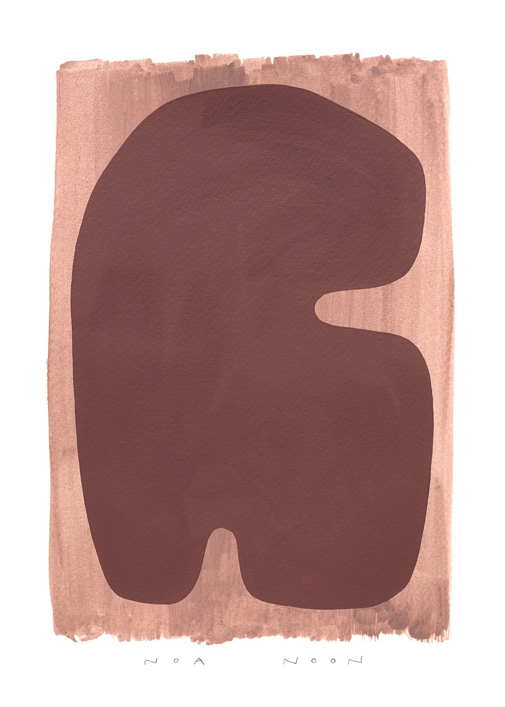 The Poster Club Earth Pigments Poster 30x40 cm braun