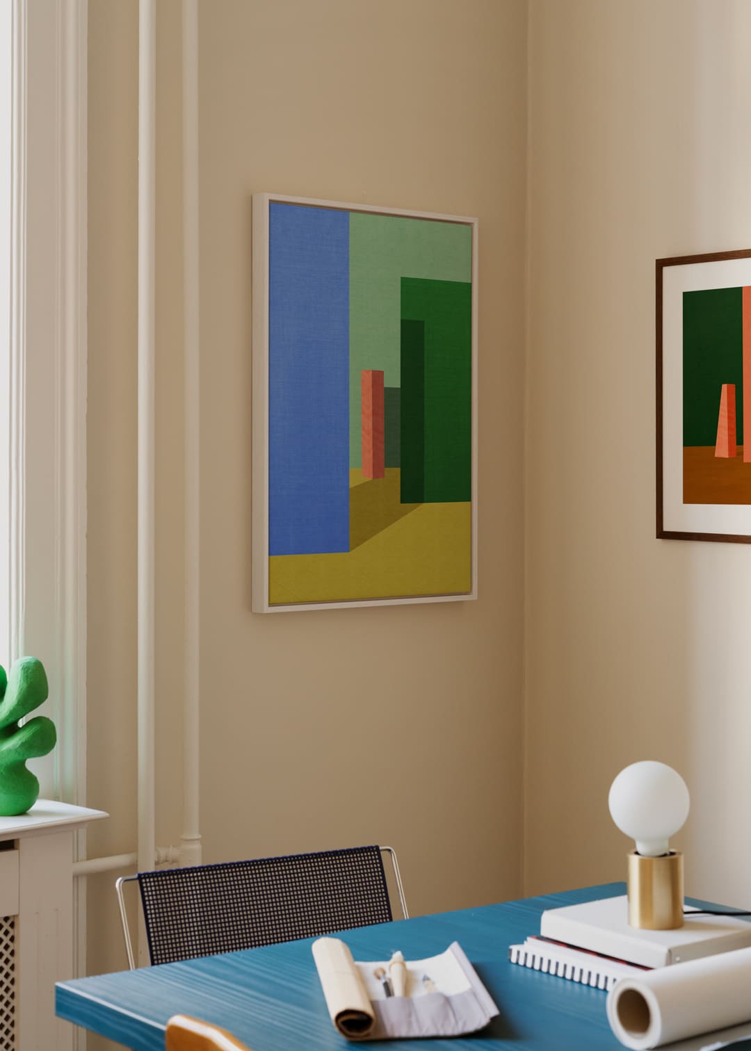 The Poster Club In the Shade Canvas 50x70 cm gerahmt