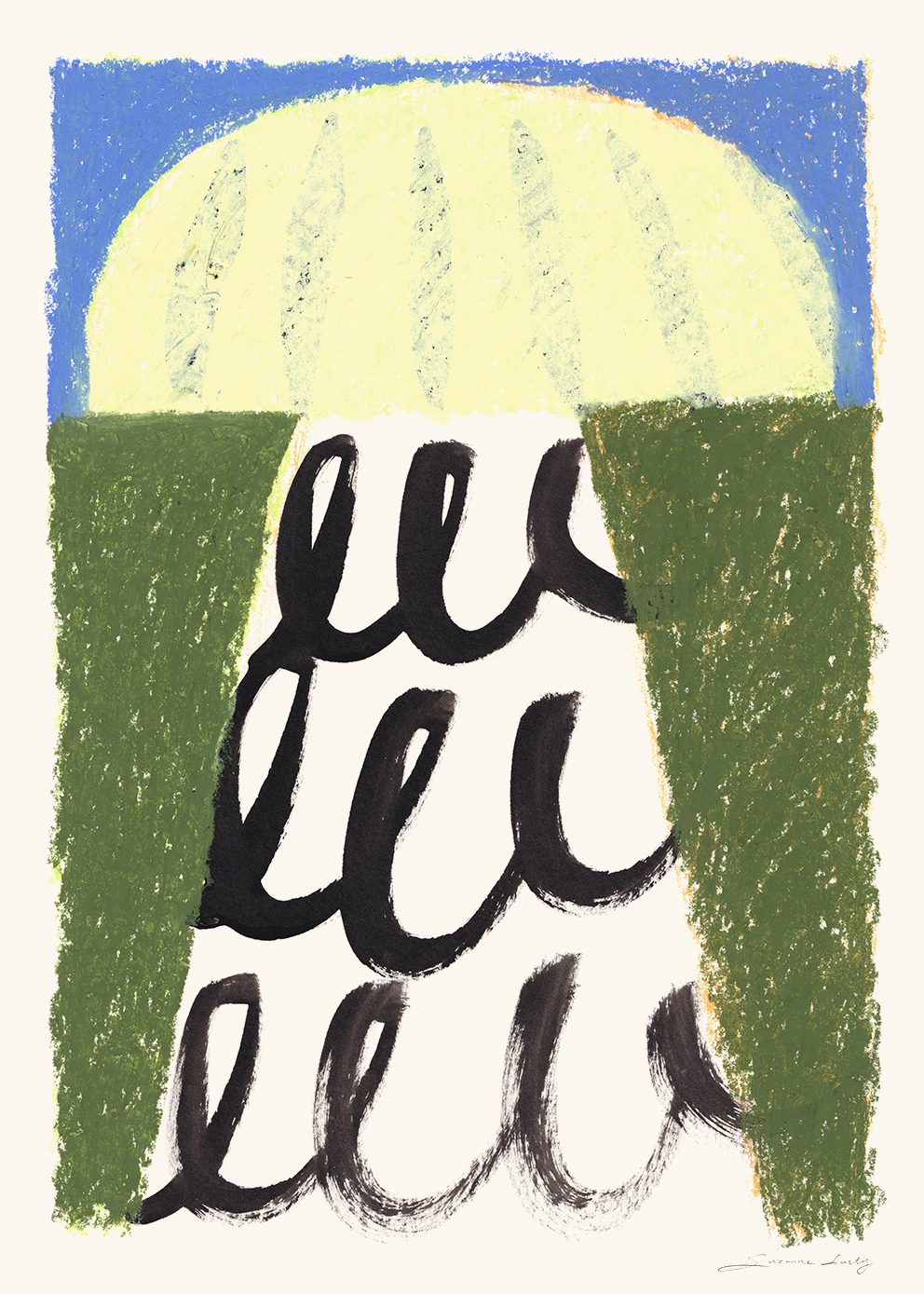 The Poster Club Energize Kunstdruck 30x40 cm botanisch