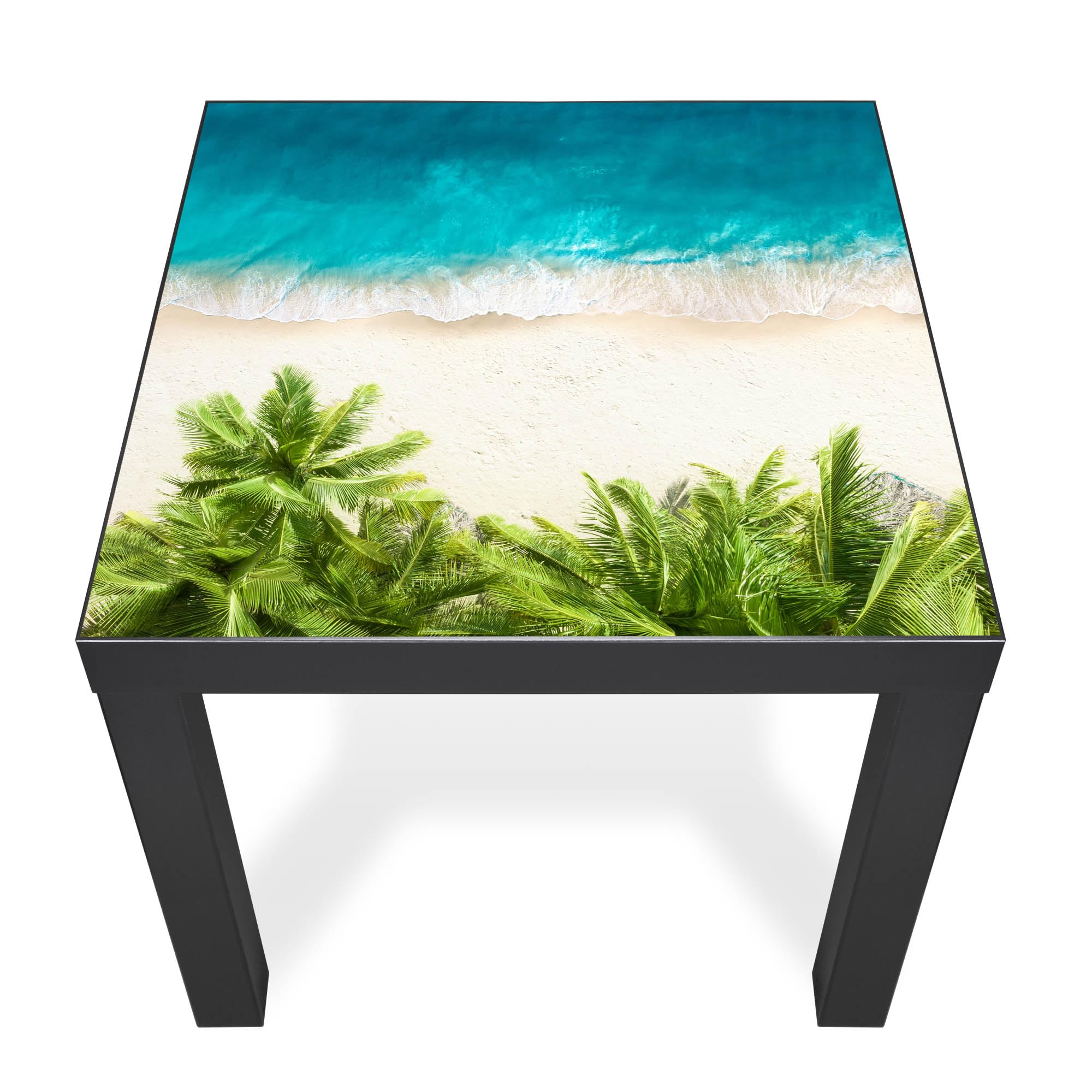 Banjado Möbelfolie Tischfolie Strandtag 55x55 selbstklebend