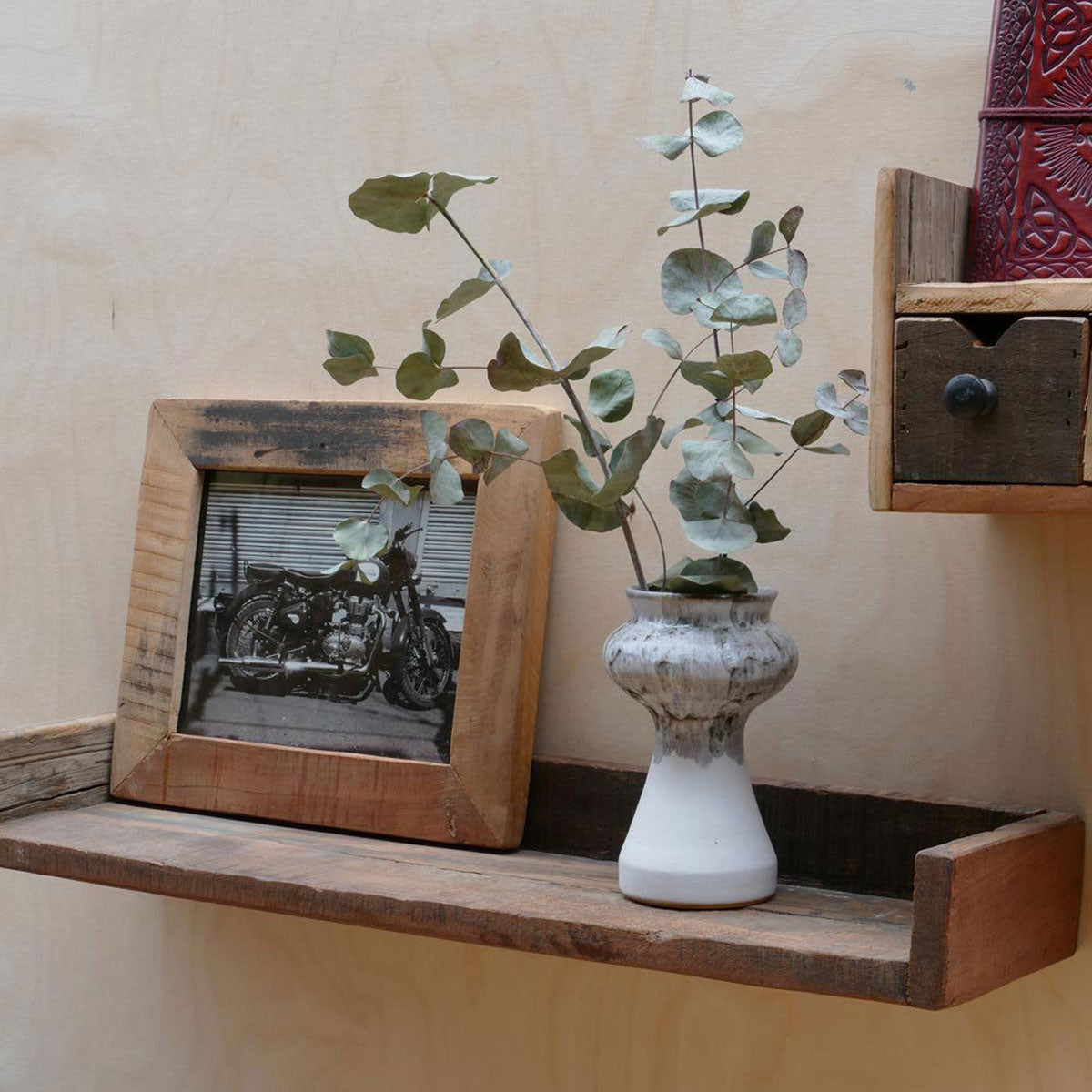 LS-LebenStil Streetwood Bilderrahmen Braun 20x20cm Holz