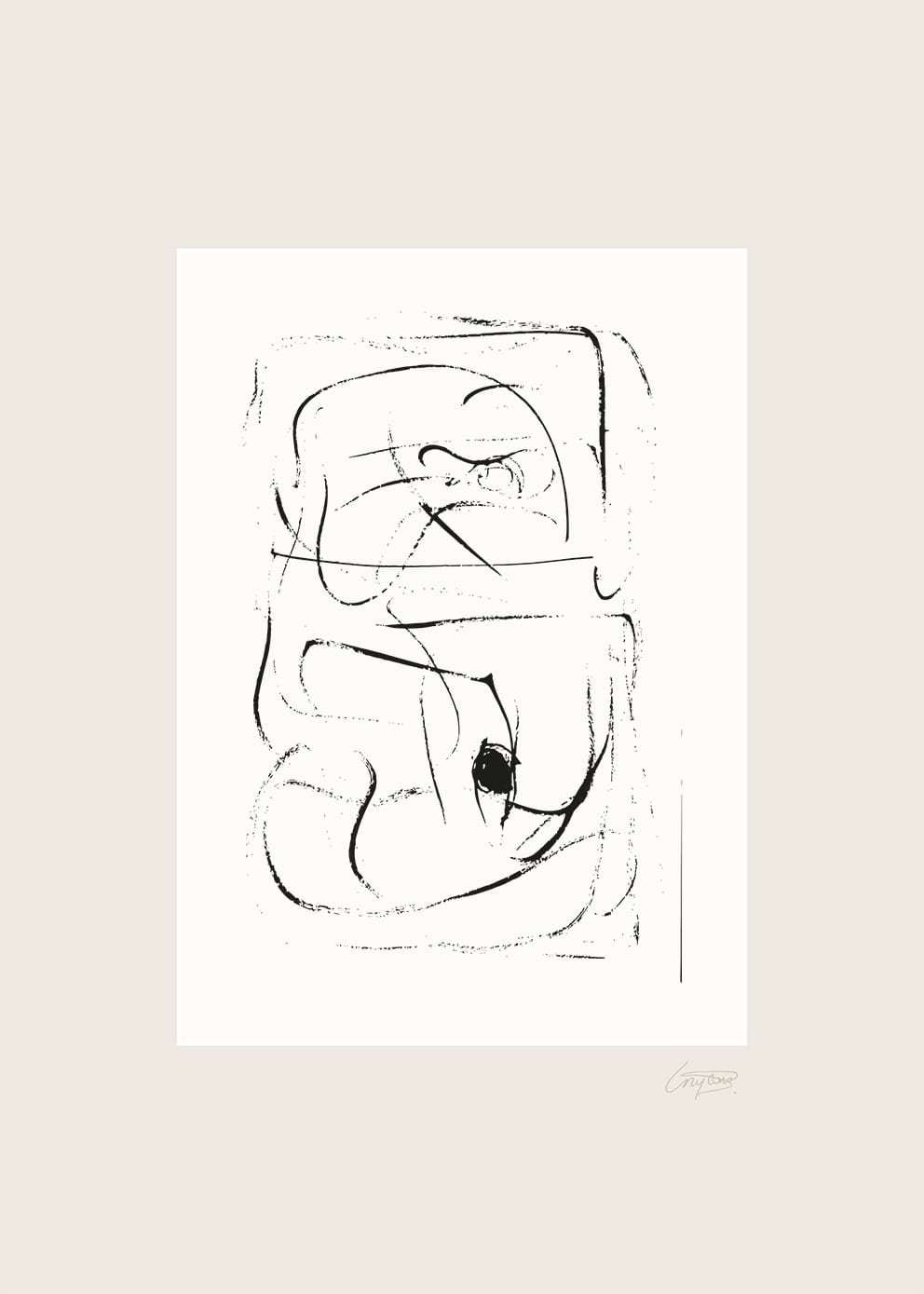 The Poster Club Art Prints L'Univers Poster 50x70 abstrakt