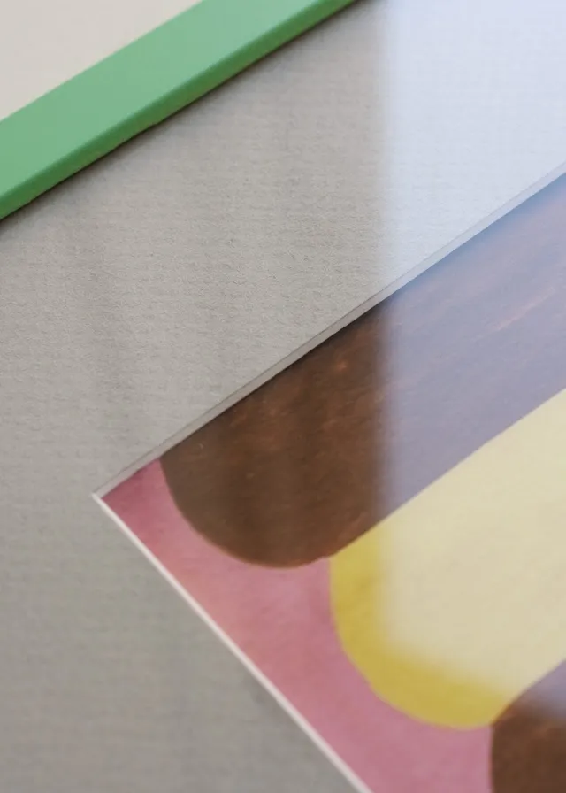 The Poster Club Art Prints Grey Passepartout A3 Grau