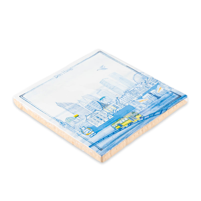 Storytiles Delft Blue Den Haag Wandfliese S 10x10 cm Stadt