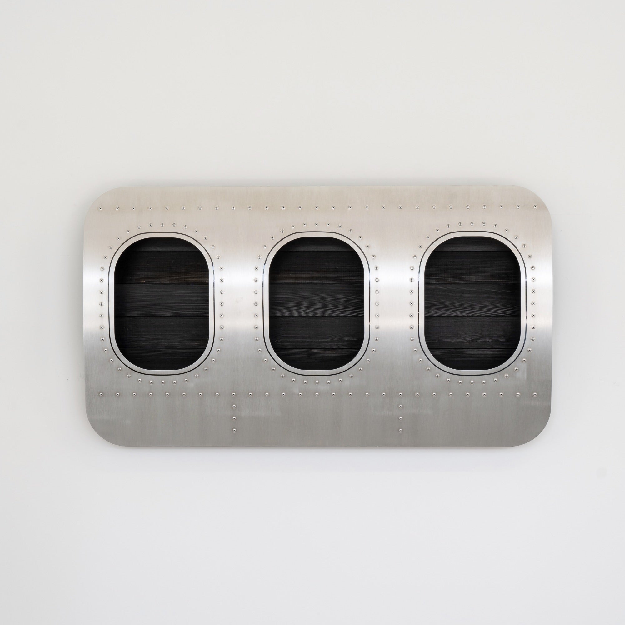 aircraftwindows Wall Bars 3er Wandbar Black Edition Alu
