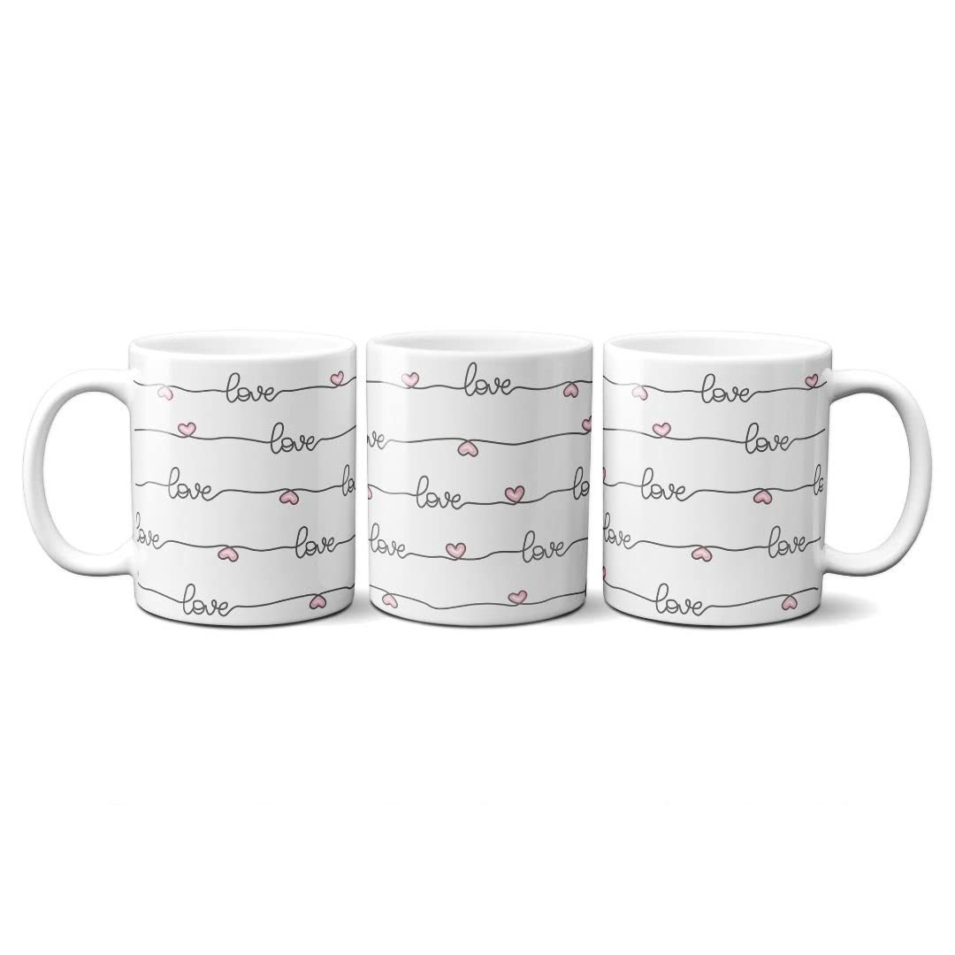 Hustling Sharks Wandbilder Love Tasse 330ml Herz Liebe