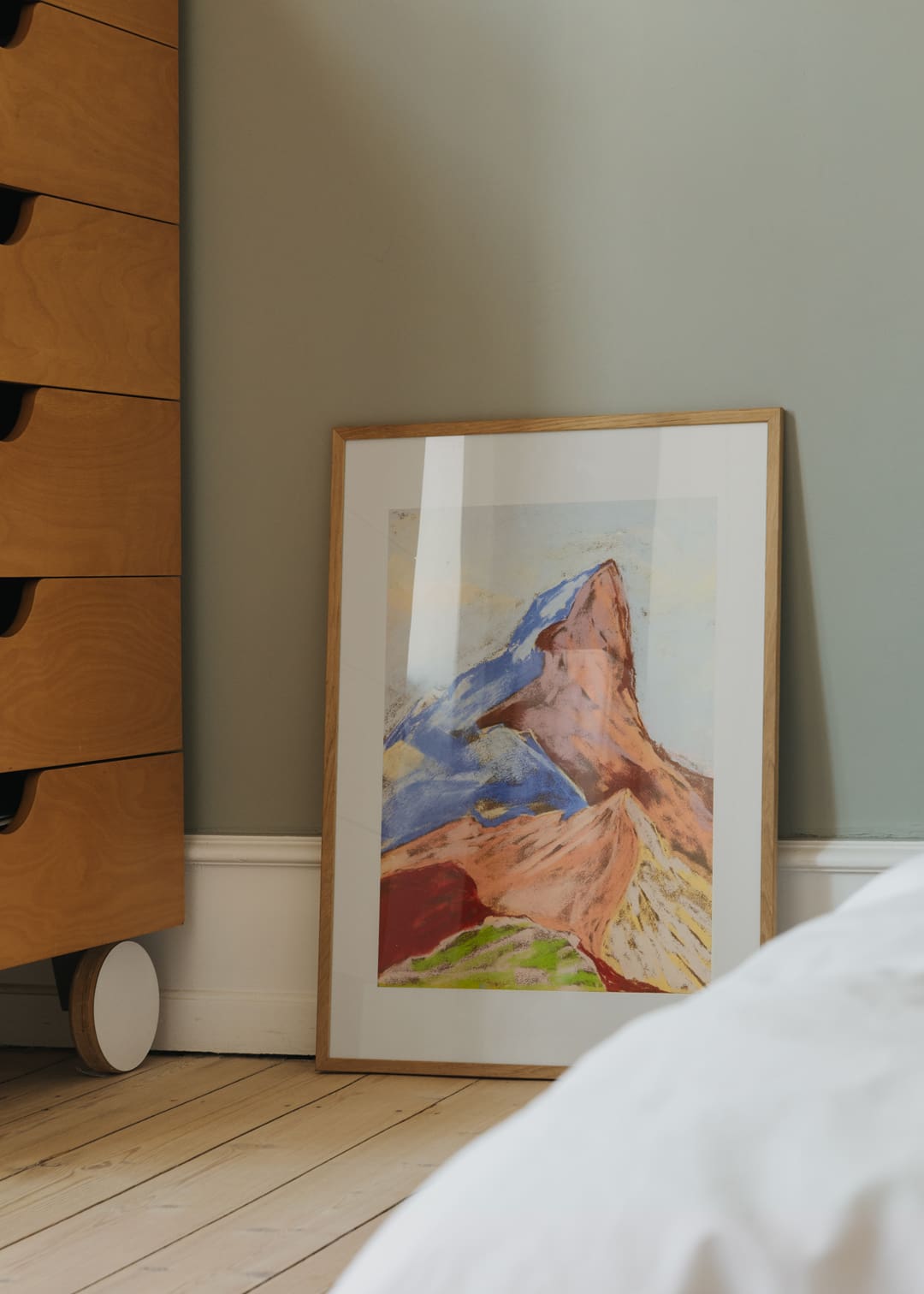 The Poster Club Art Prints Cuillin Ridge IV Poster 30x40 blau