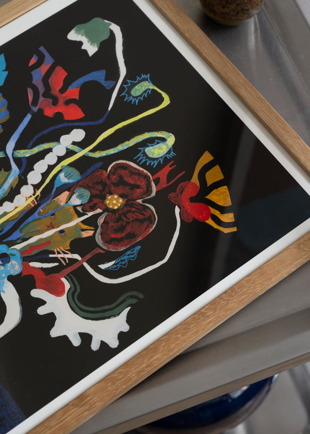 The Poster Club Art Prints The Vase Kunstdruck 30x40 cm schwarz
