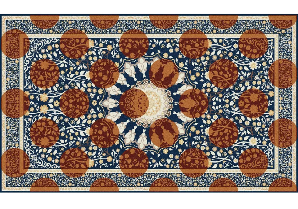 Mineheart Autumn Morning Rug Teppich blau 250x150