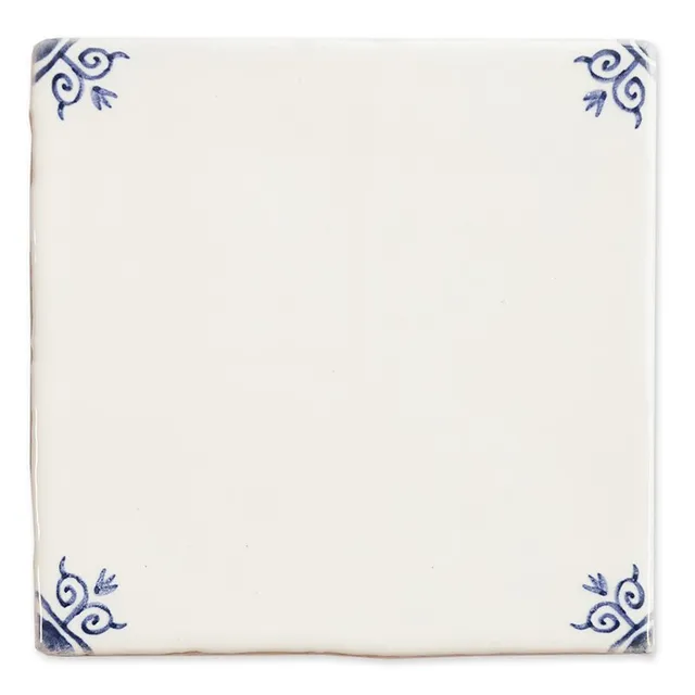 Storytiles Plain Tiles Ossenkopje Fliese 10x10 cm Weiß