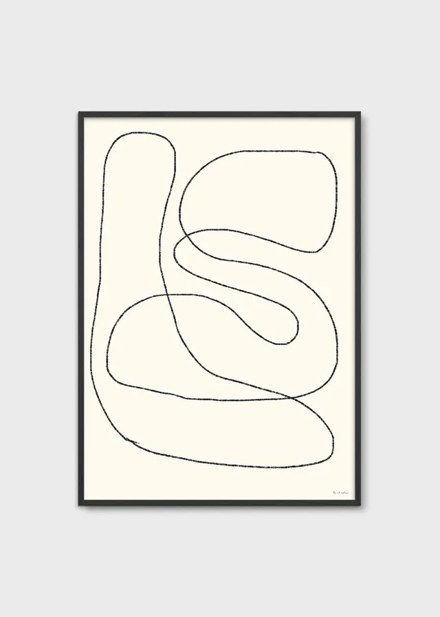 The Poster Club Wall Objects Object 01 Poster 30x40 cm beige