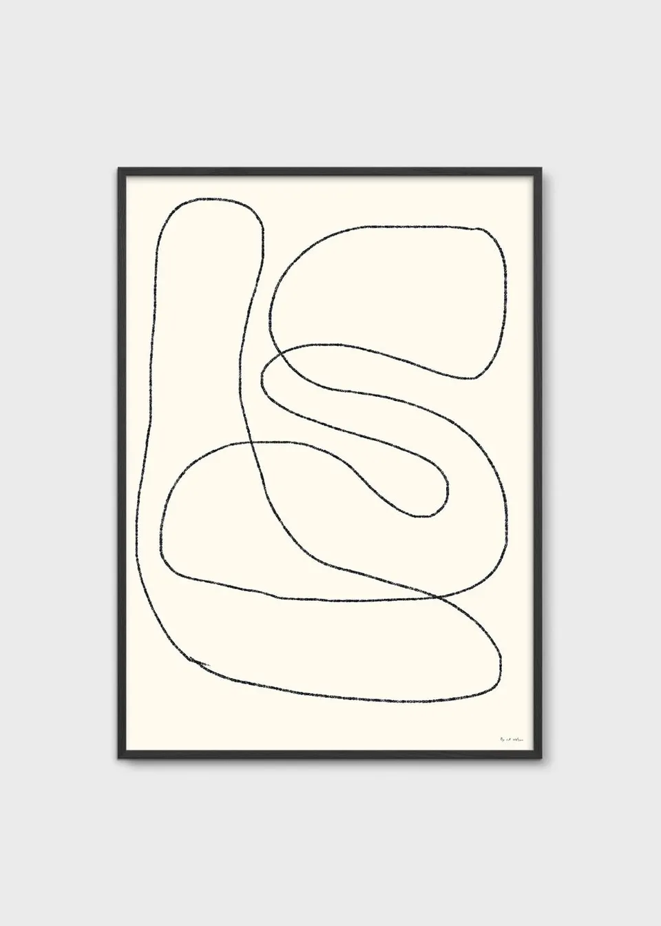 The Poster Club Wall Objects Object 01 Poster 30x40 cm beige