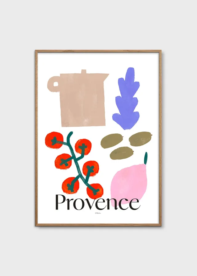 The Poster Club Provence Poster 30x40 cm beige