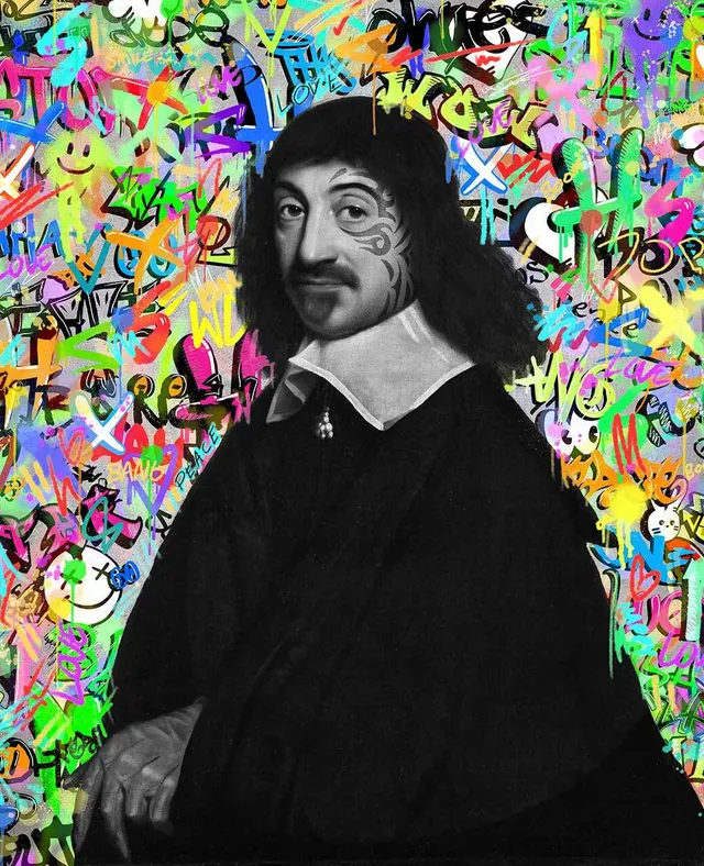 Mineheart Wall Art Pop Graffiti Renato Wandbild 30x41 cm