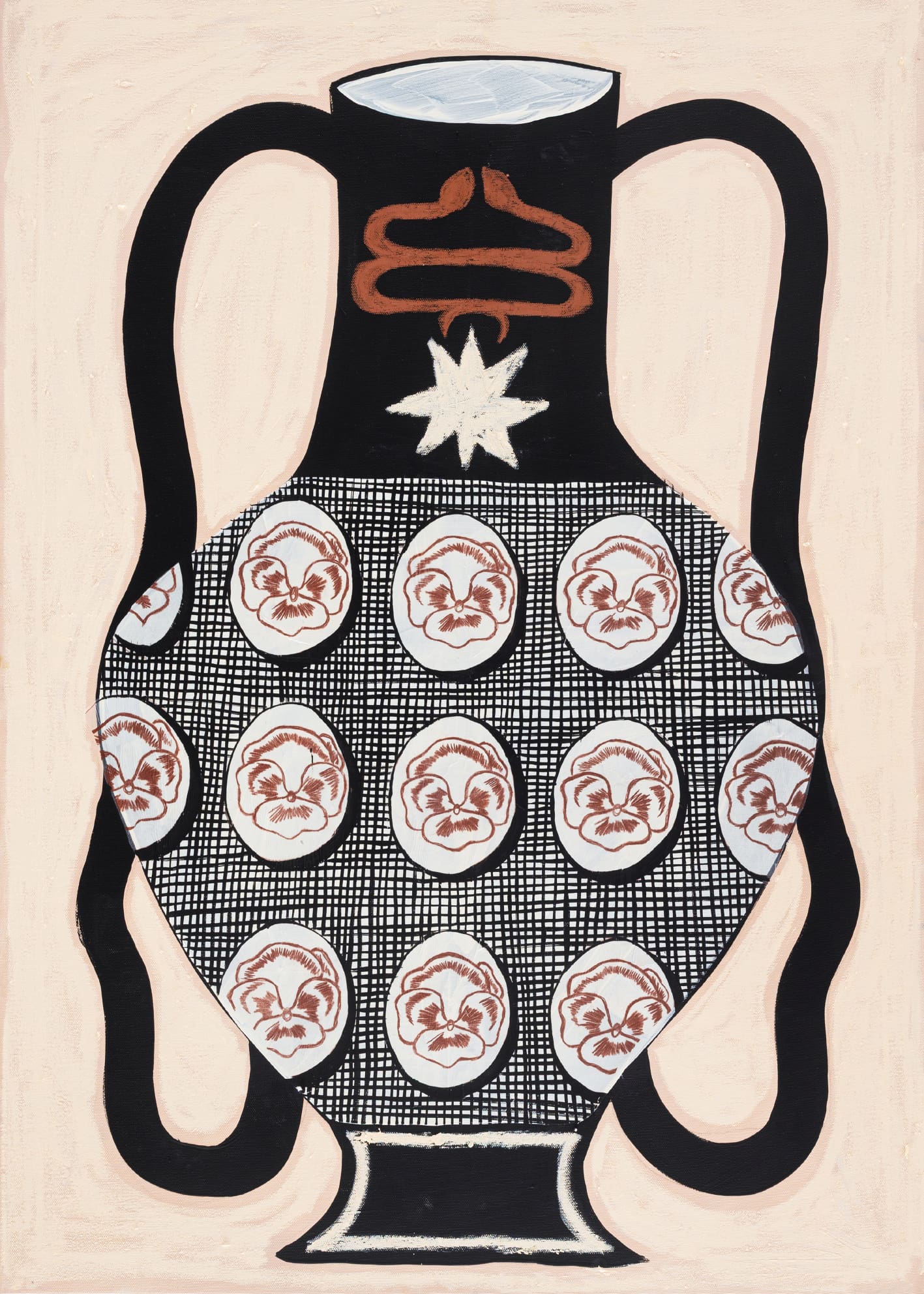 The Poster Club A Plate Full of Seeds Canvas 30x40 cm rot