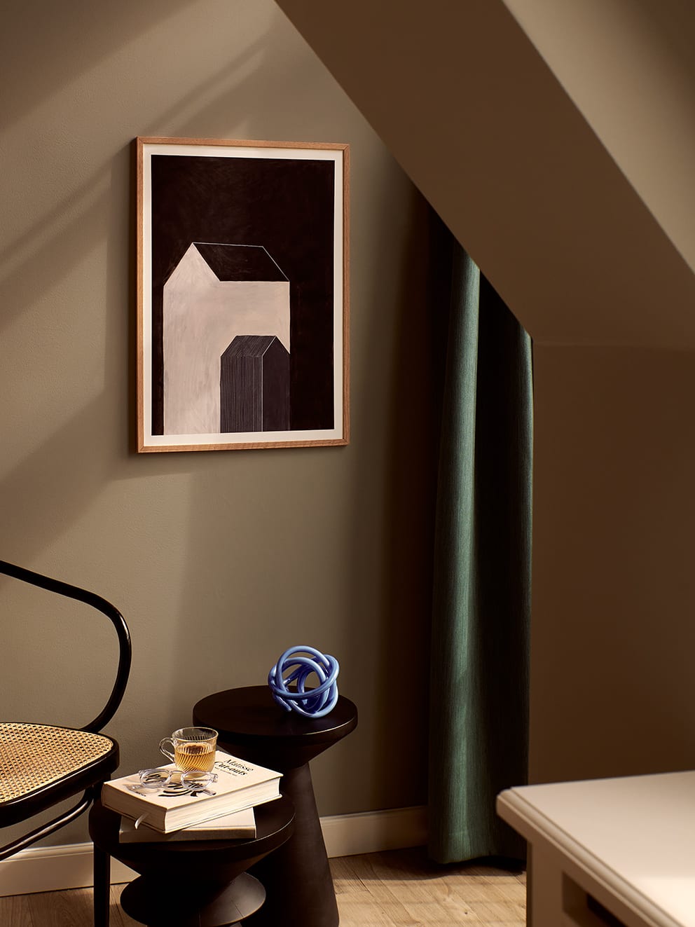 The Poster Club Art Prints House No. 01 Poster 30x40 cm schwarz