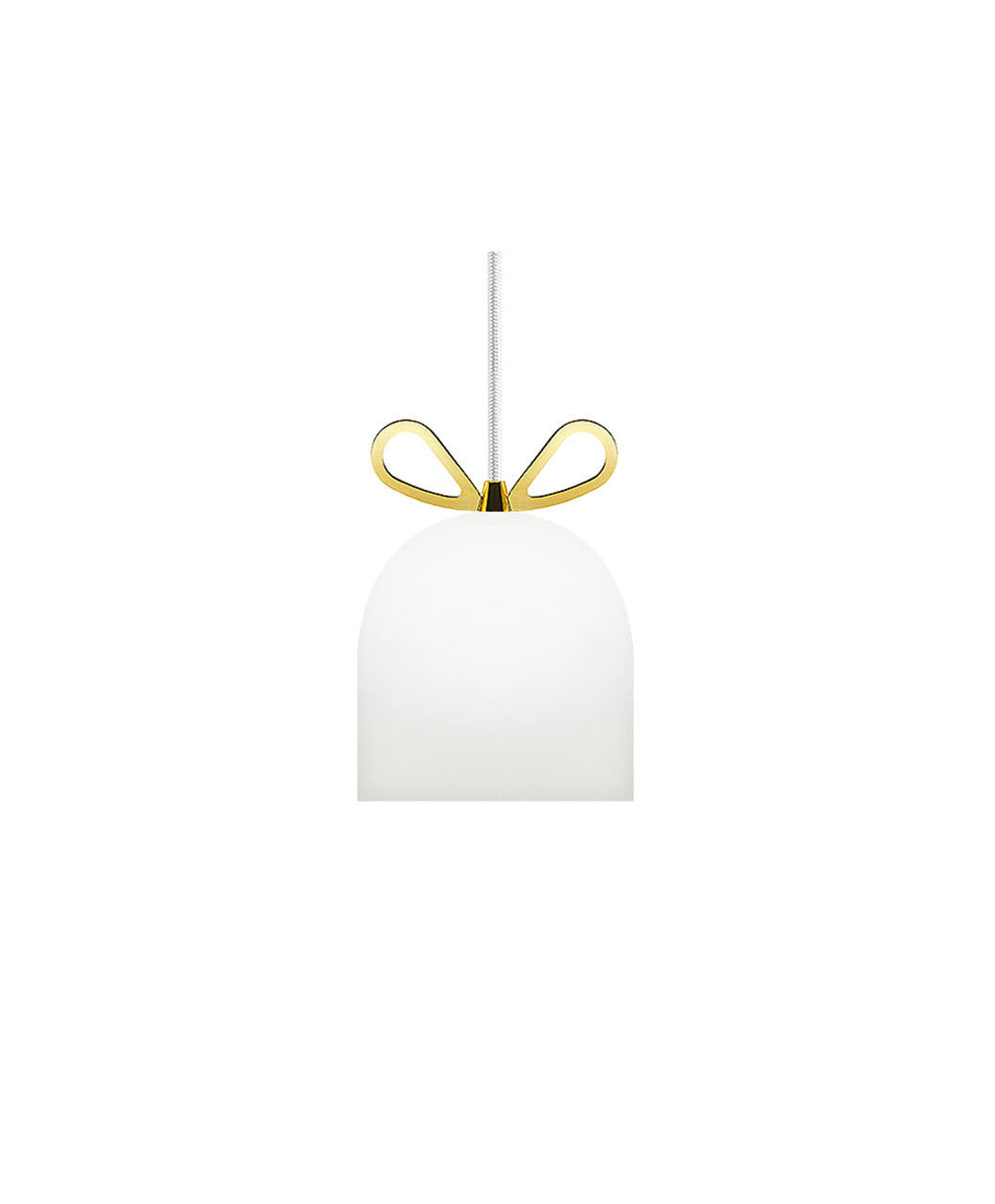 Mineheart Lighting Small Wing Pendelleuchte Glas Messing E27