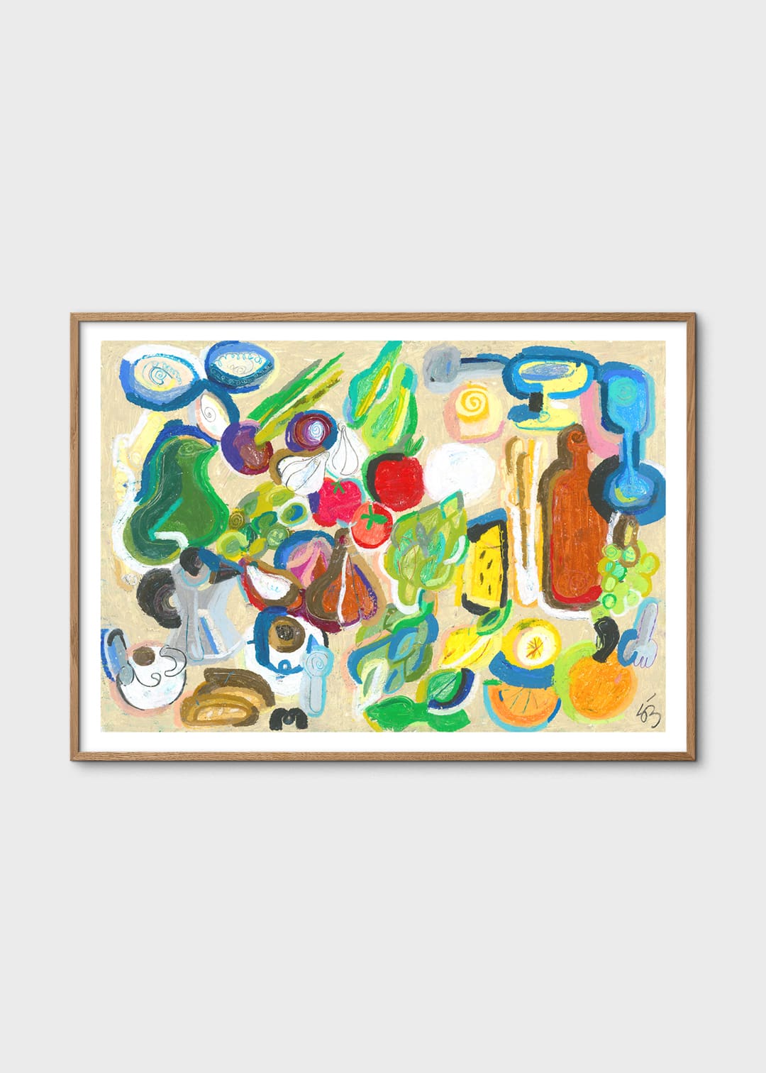 The Poster Club Italy Picnic Poster 30x40 cm figurativ