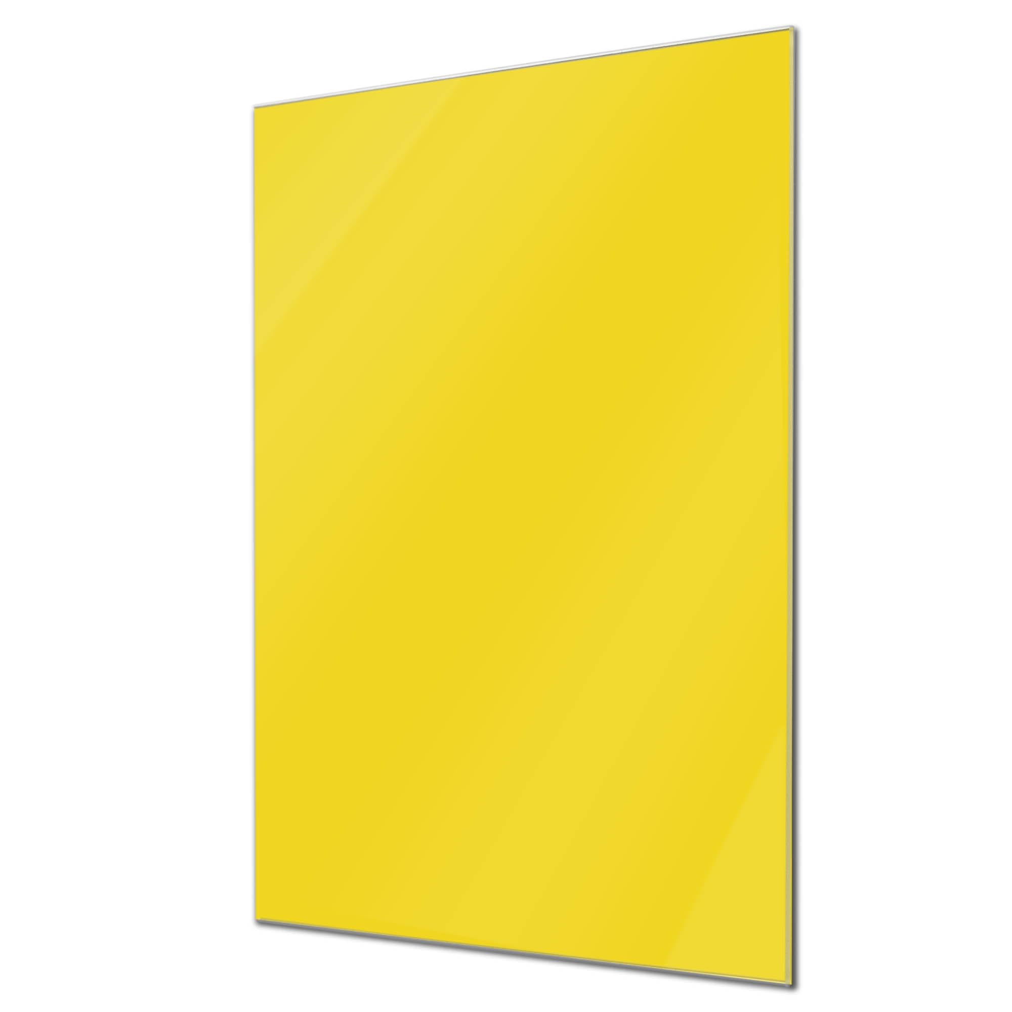 Banjado Magnettafel 90x60 cm Glas Magnettafel Beige beschreibbar