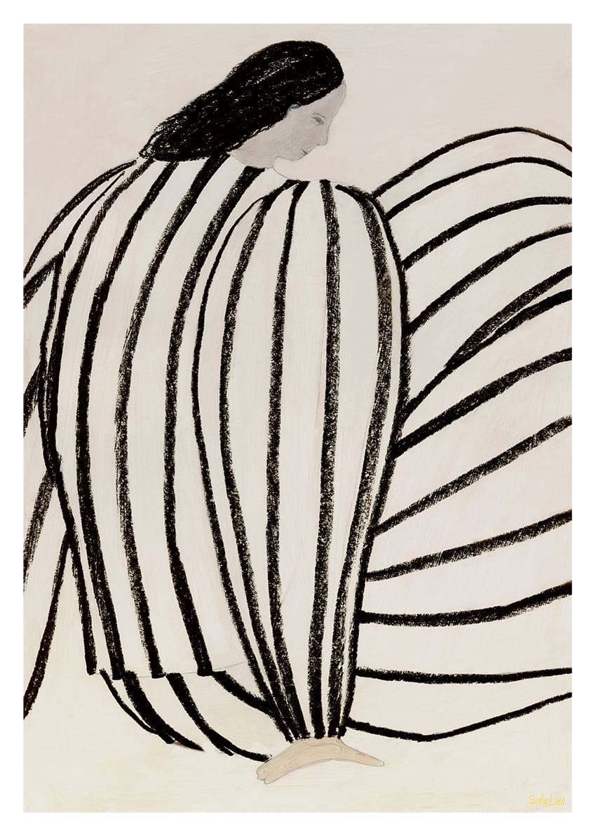 The Poster Club You Poster A4 figurativ beige-schwarz
