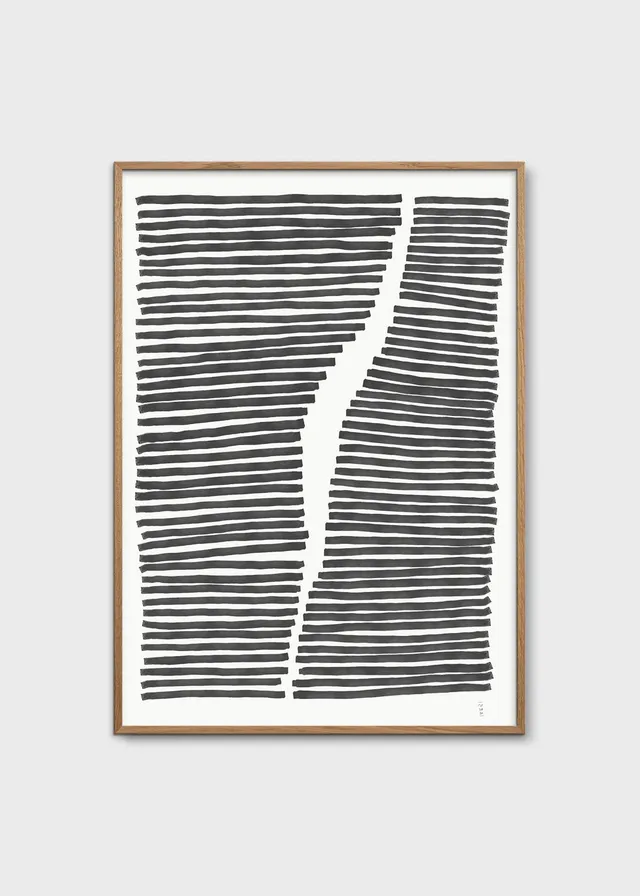 The Poster Club Pastoral Poster 50x70 cm schwarz abstrakt