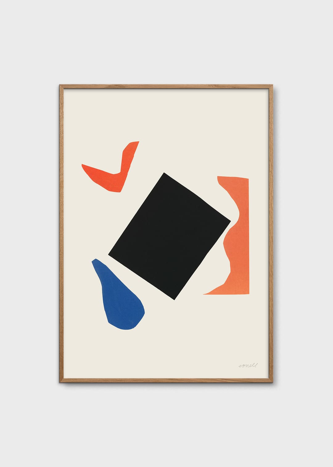 The Poster Club Art Prints August Kunstdruck 30x40 geometrisch
