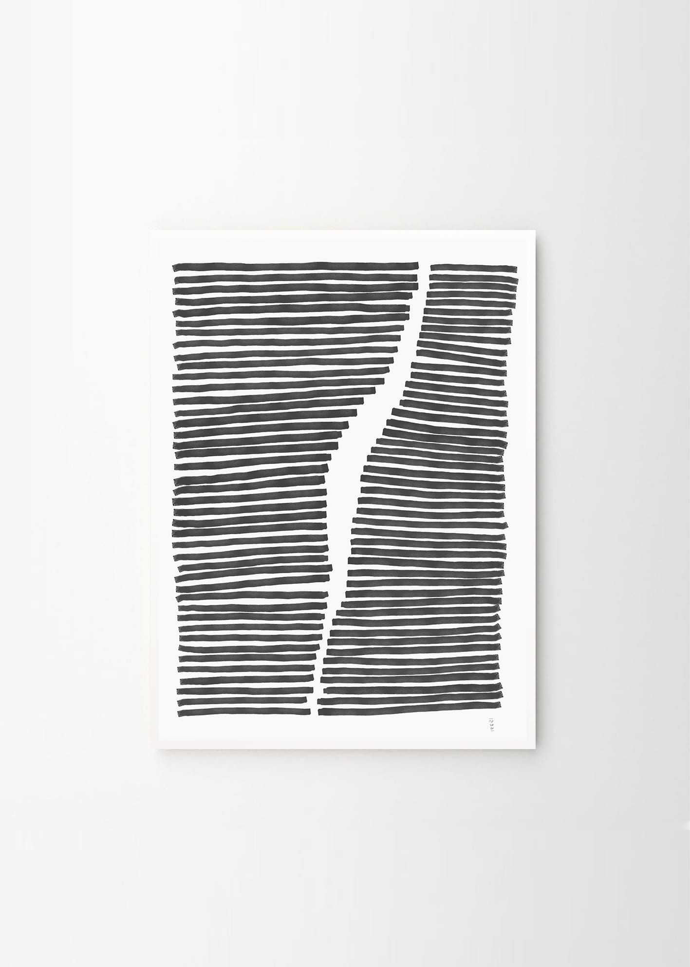 The Poster Club Pastoral Poster 50x70 cm schwarz abstrakt