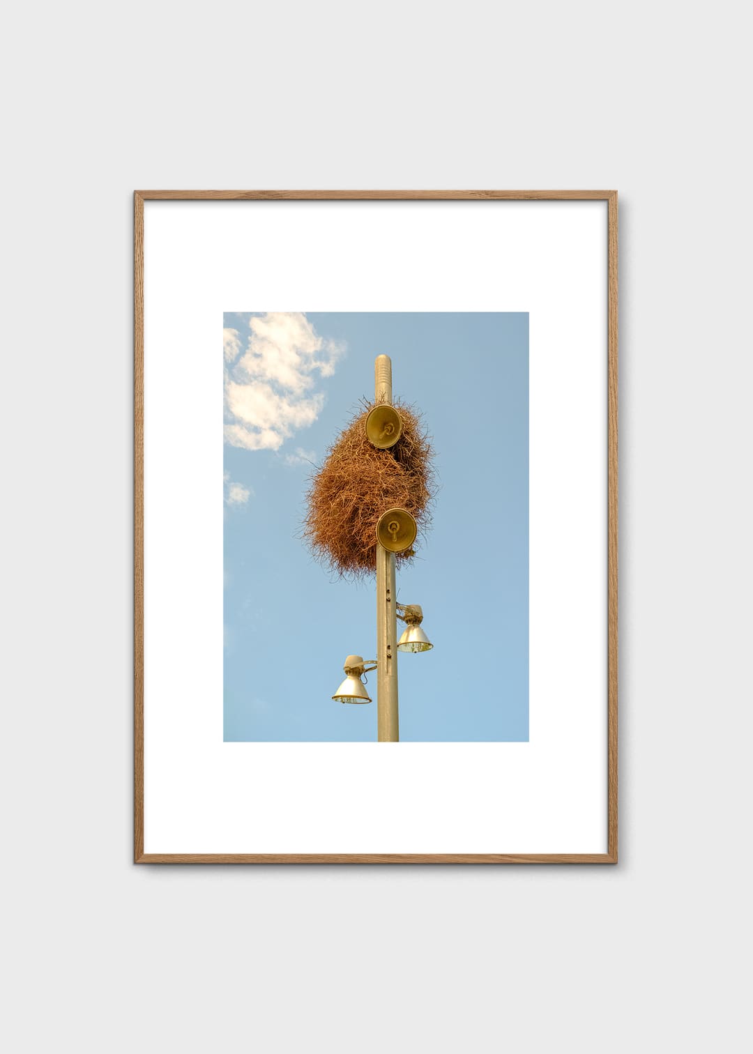 The Poster Club Art Prints A New Home Poster A4 blau Foto