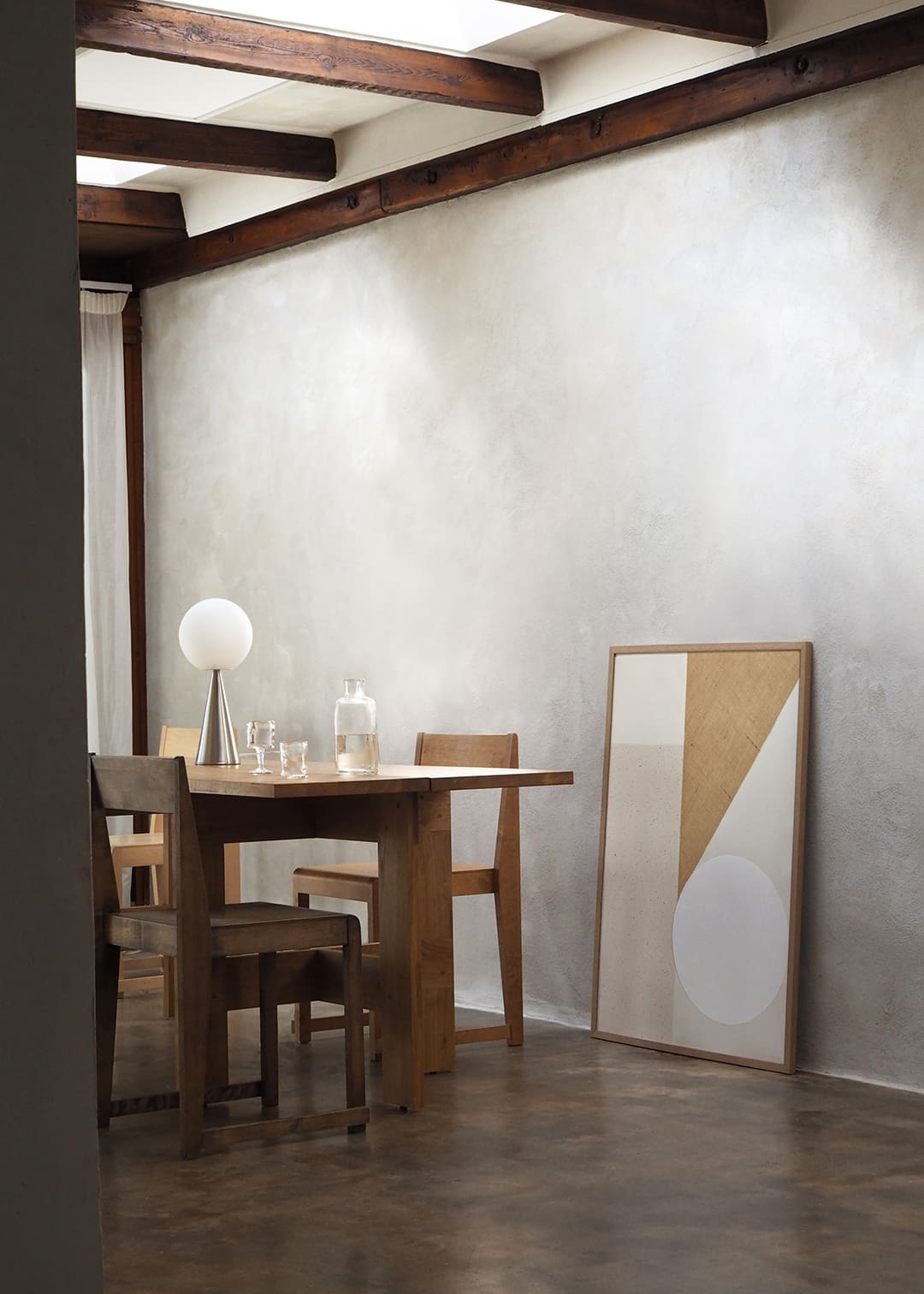 The Poster Club Balance No.116 Kunstdruck 30x40 beige