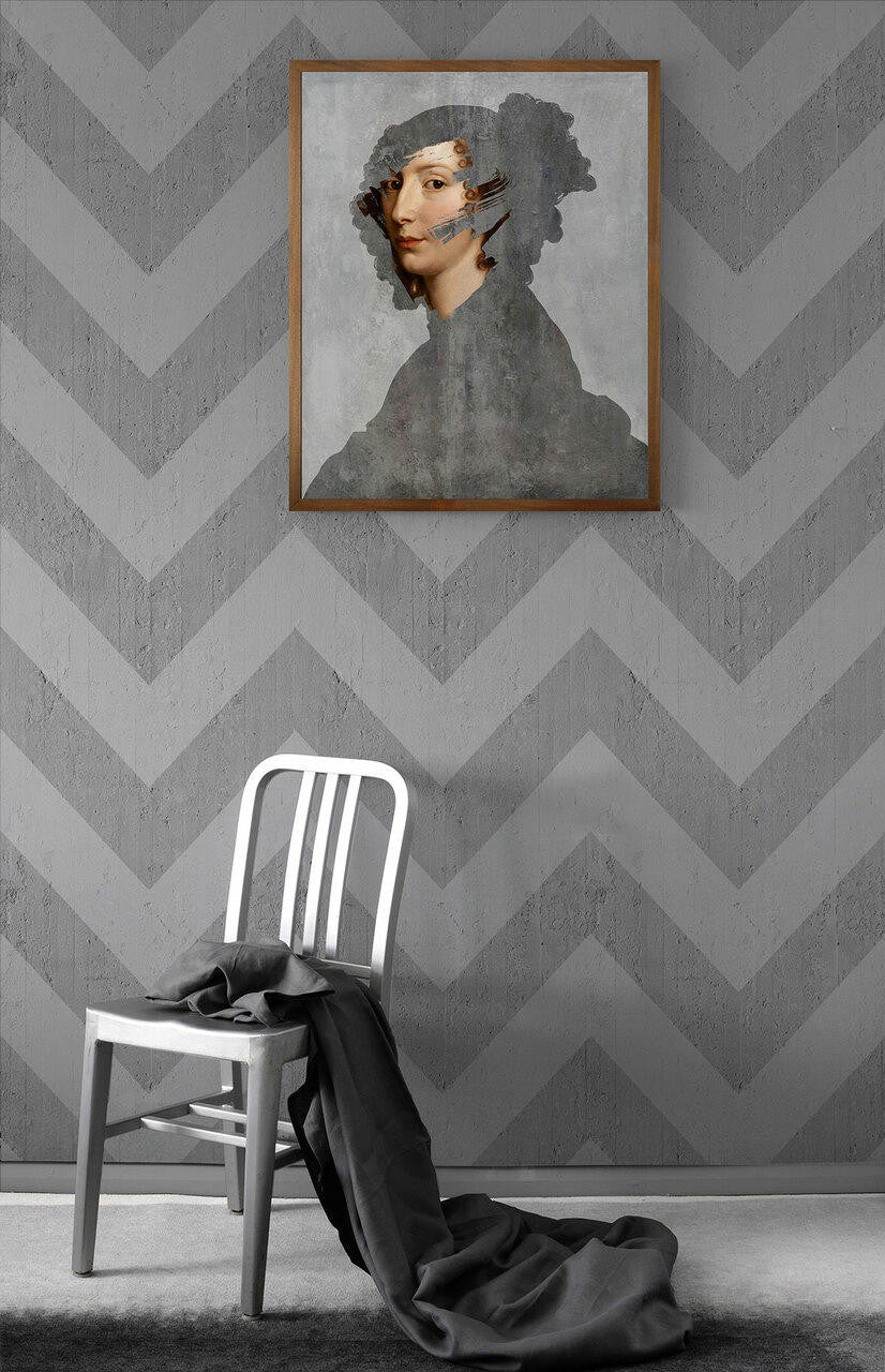 Mineheart Wall Art Reveal Lady 3 Kunstdruck 81x66cm limitiert