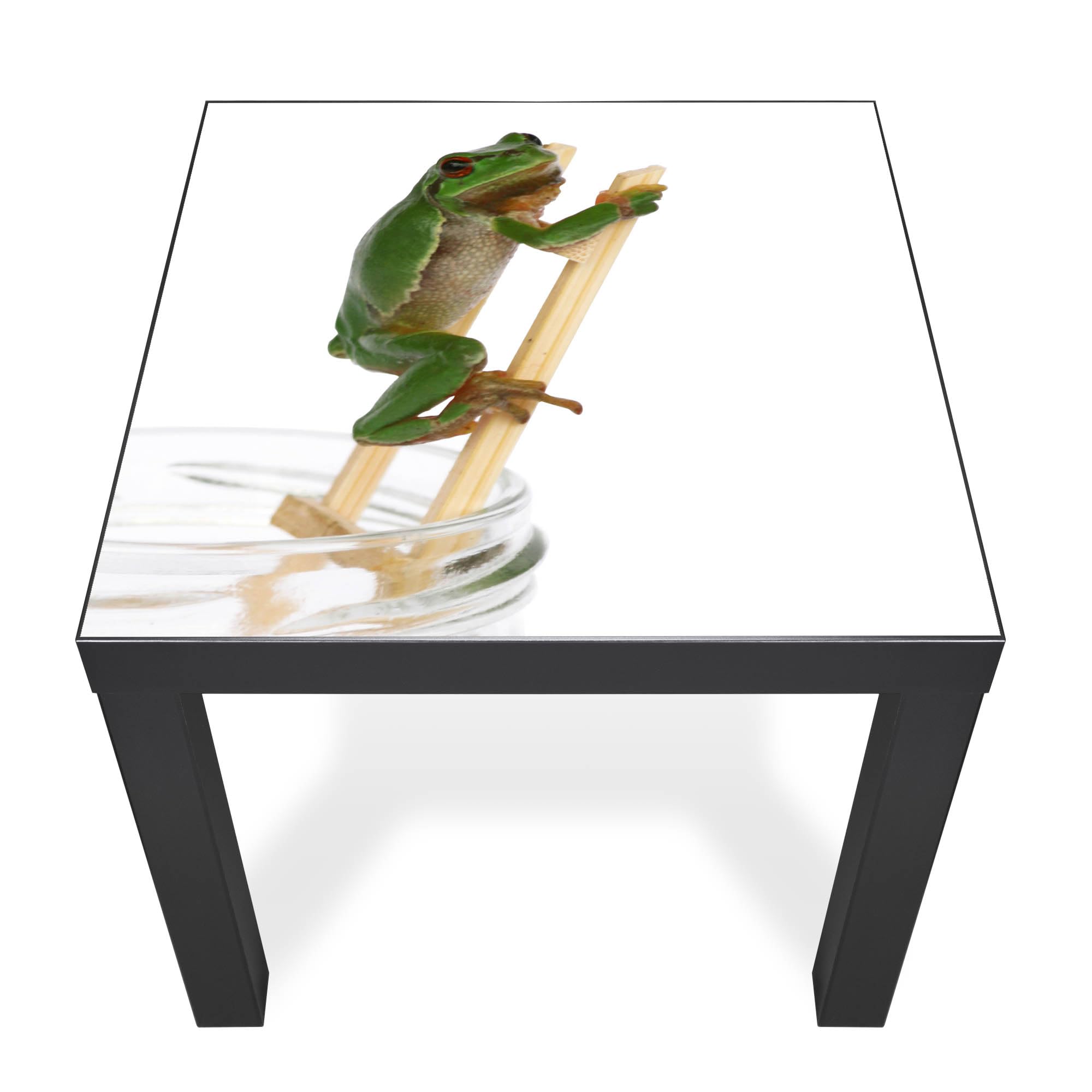 Banjado Möbelfolie Tischfolie Wetterfrosch 55x55 selbstklebend