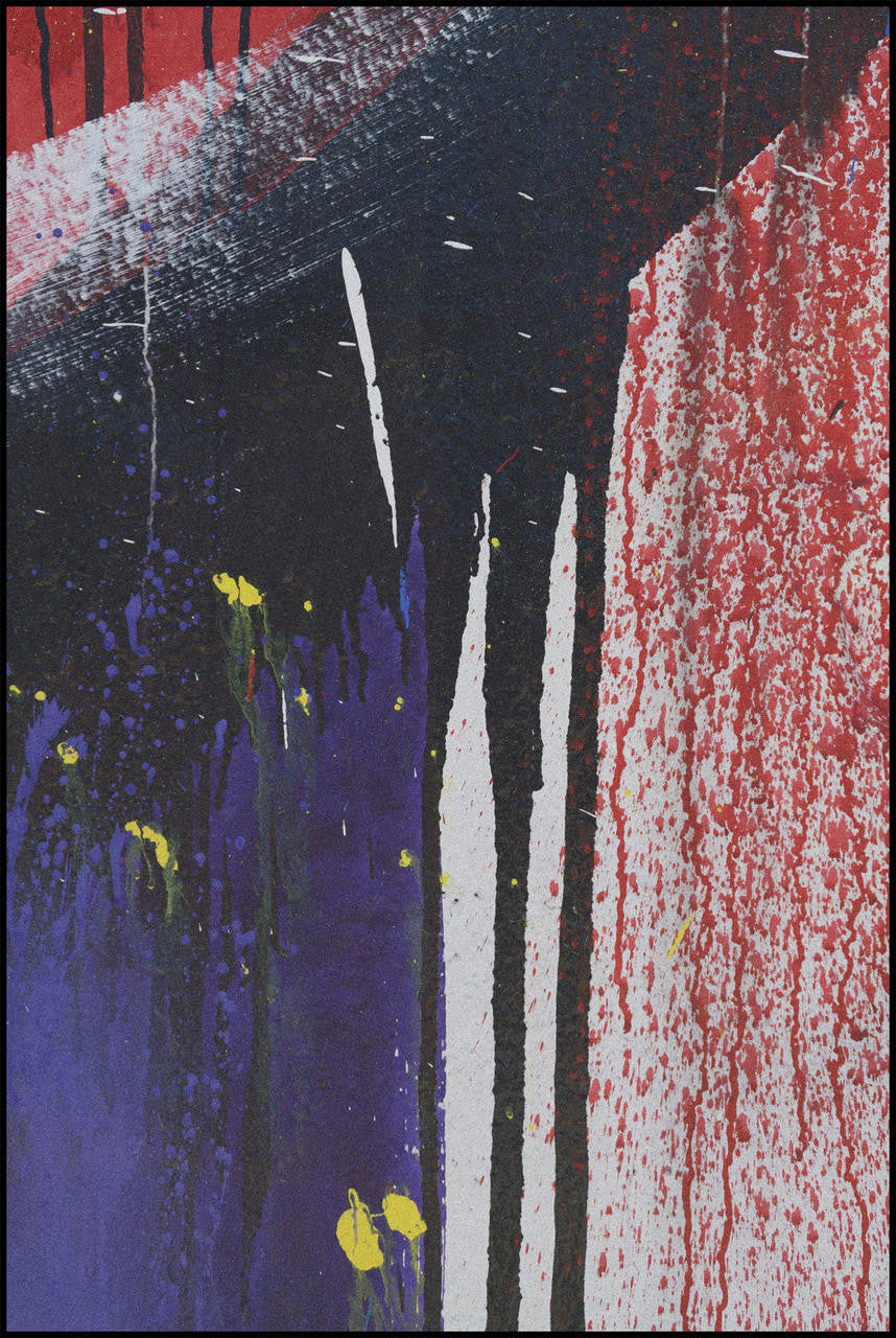 Mineheart Graffiti 1 Teppich 200x300 cm lila grau