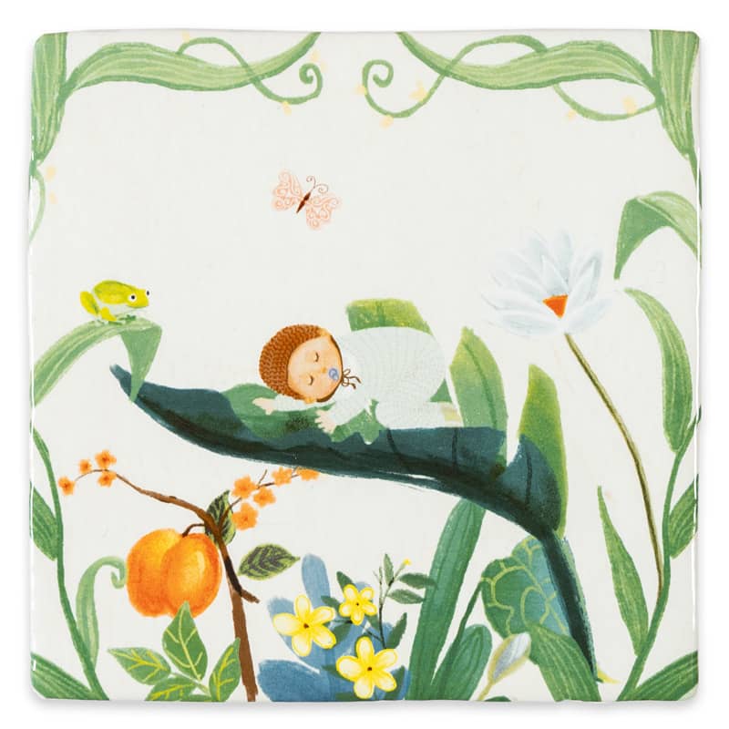 Storytiles Delft Blue Sweetest dream Wandfliese 10x10 Baby