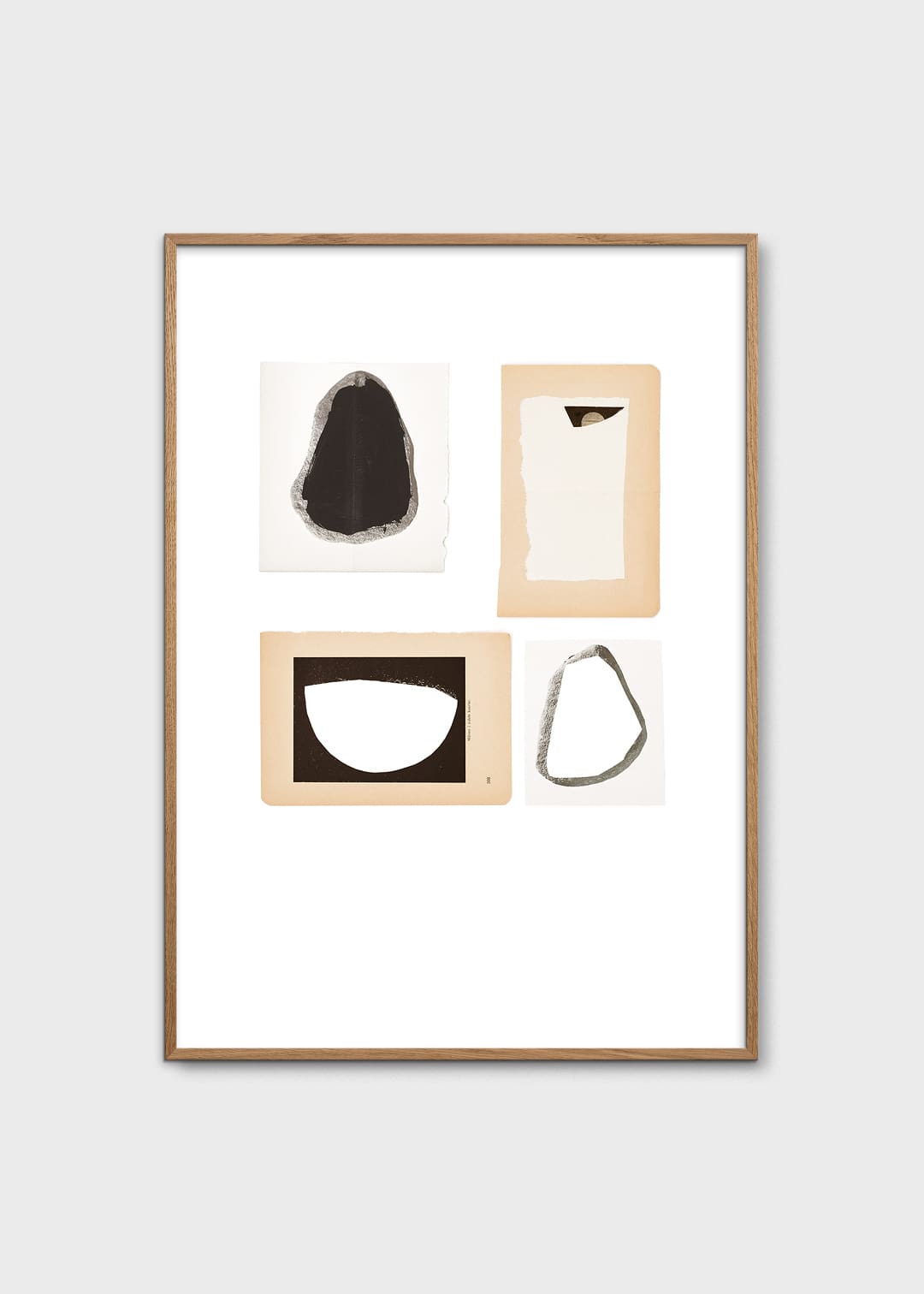 The Poster Club Rocks Kunstdruck A4 beige