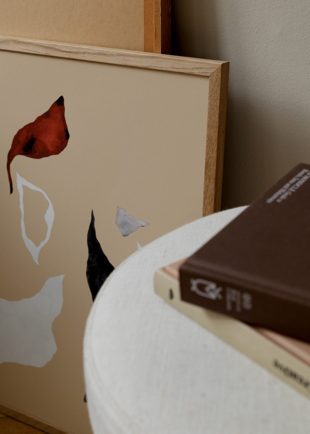 The Poster Club Art Prints Shadow no. 01 Poster A4 beige