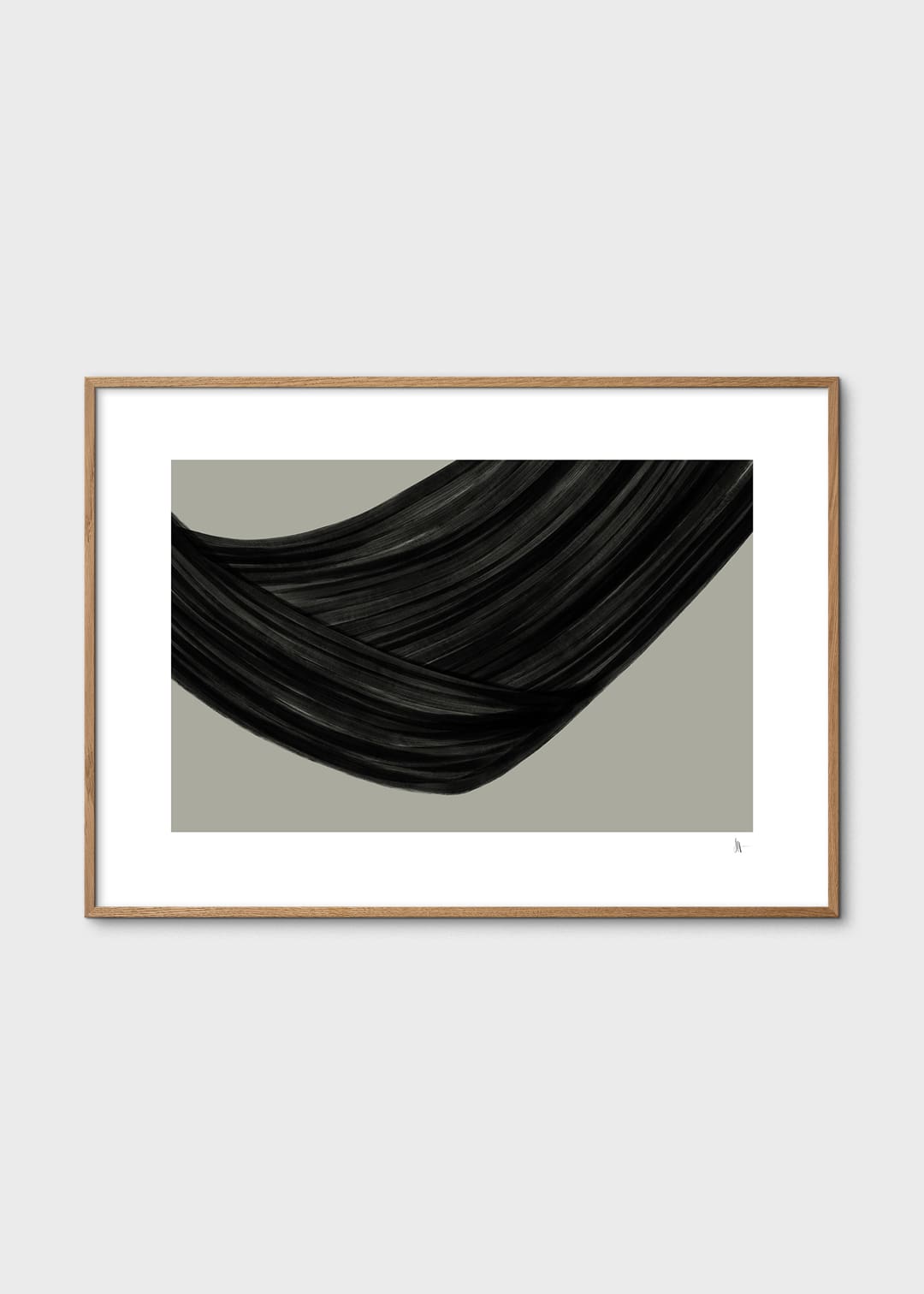 The Poster Club Art Prints Above Ground Poster 50x70 schwarz