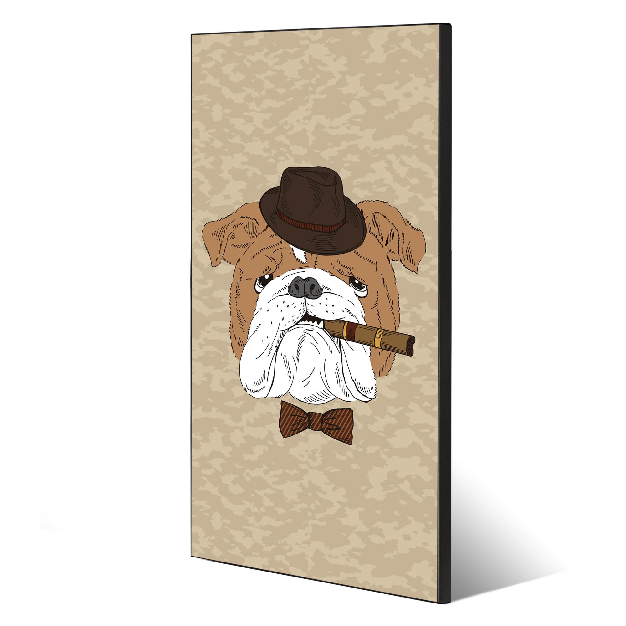 Banjado Magnettafel Big Daddy Magnetwand 37x78cm weiß Stahl