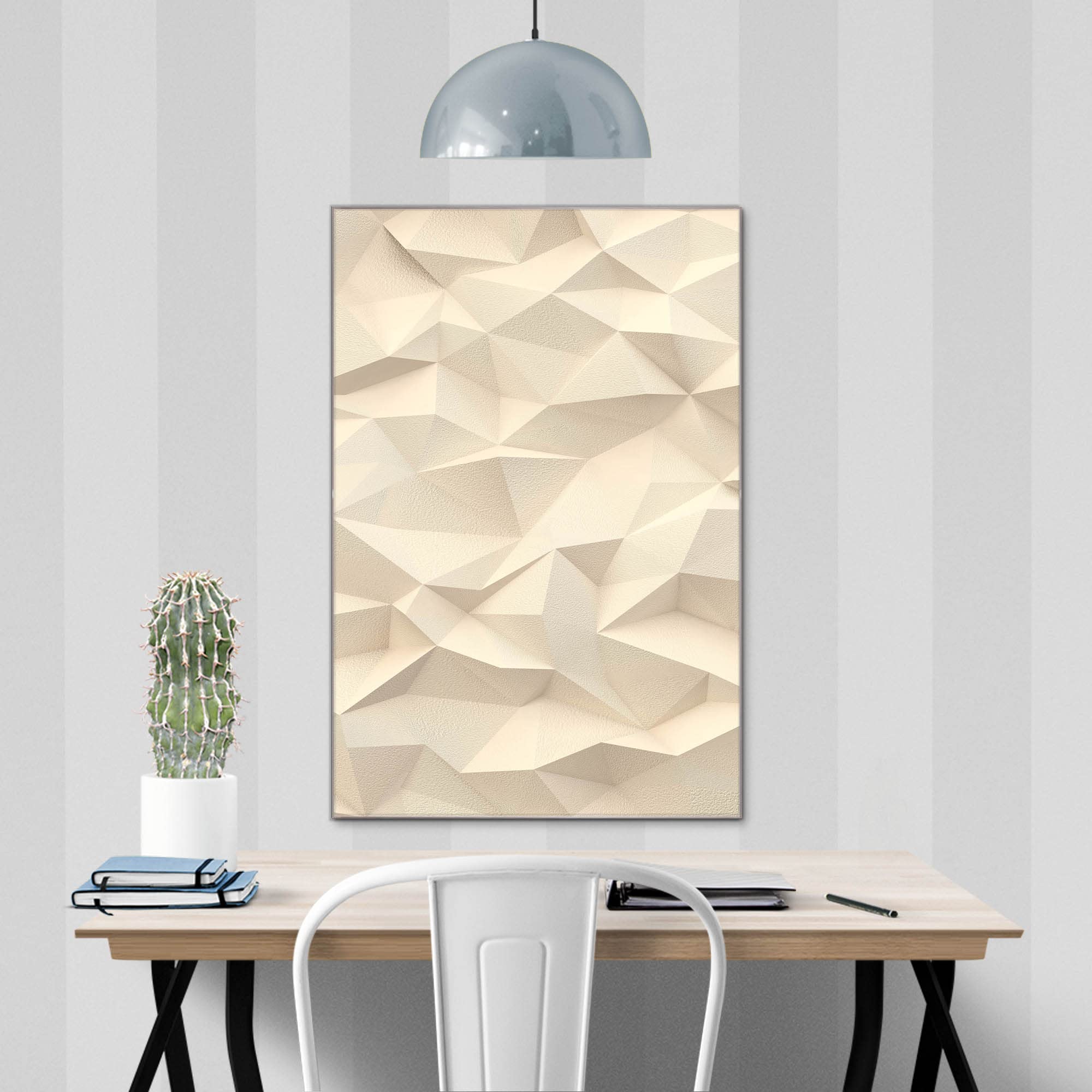Banjado Magnettafel Steinwand 2 Magnetwand 40x60 cm Betonoptik