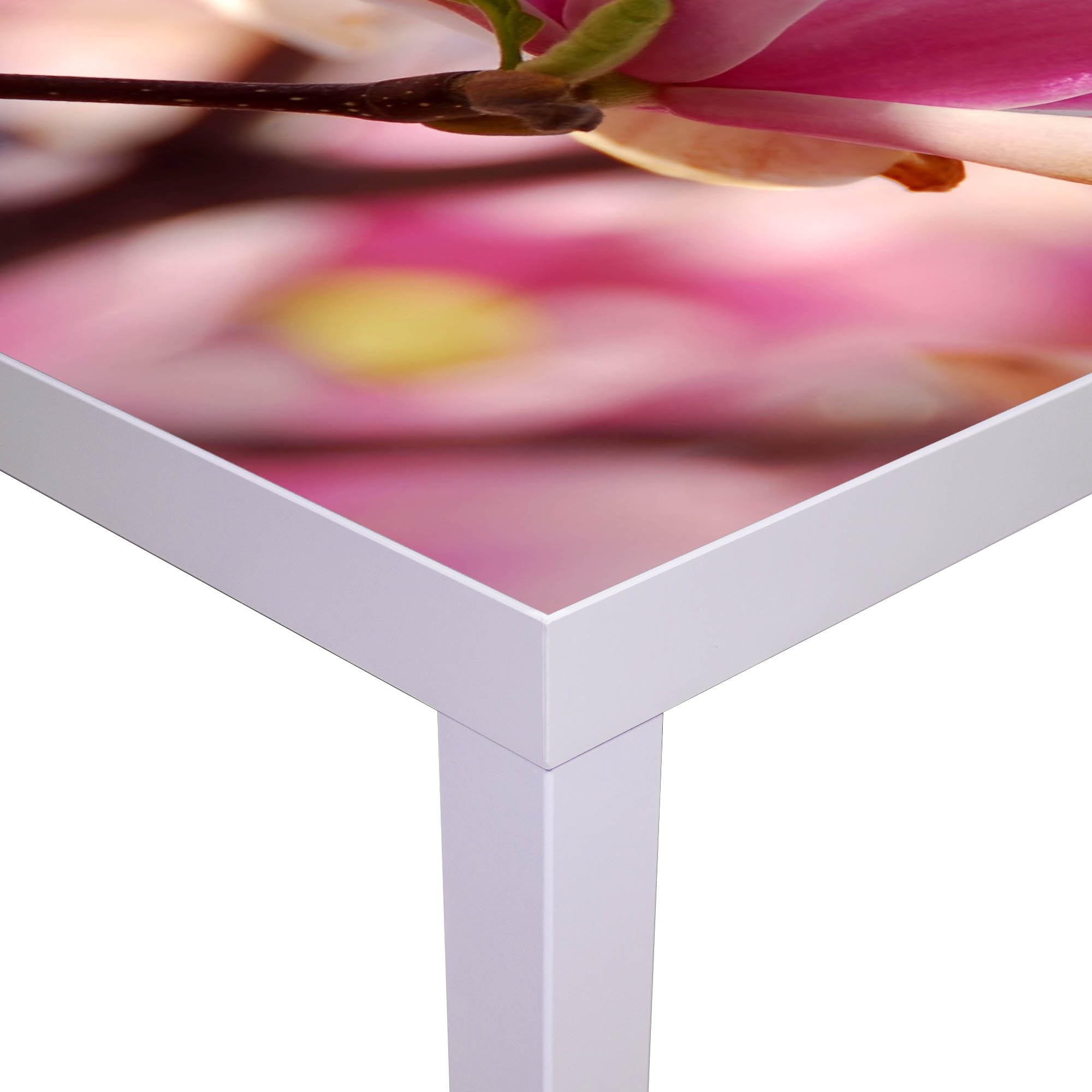 Banjado Möbelfolie Tischfolie Magnolia 55x55 cm selbstklebend