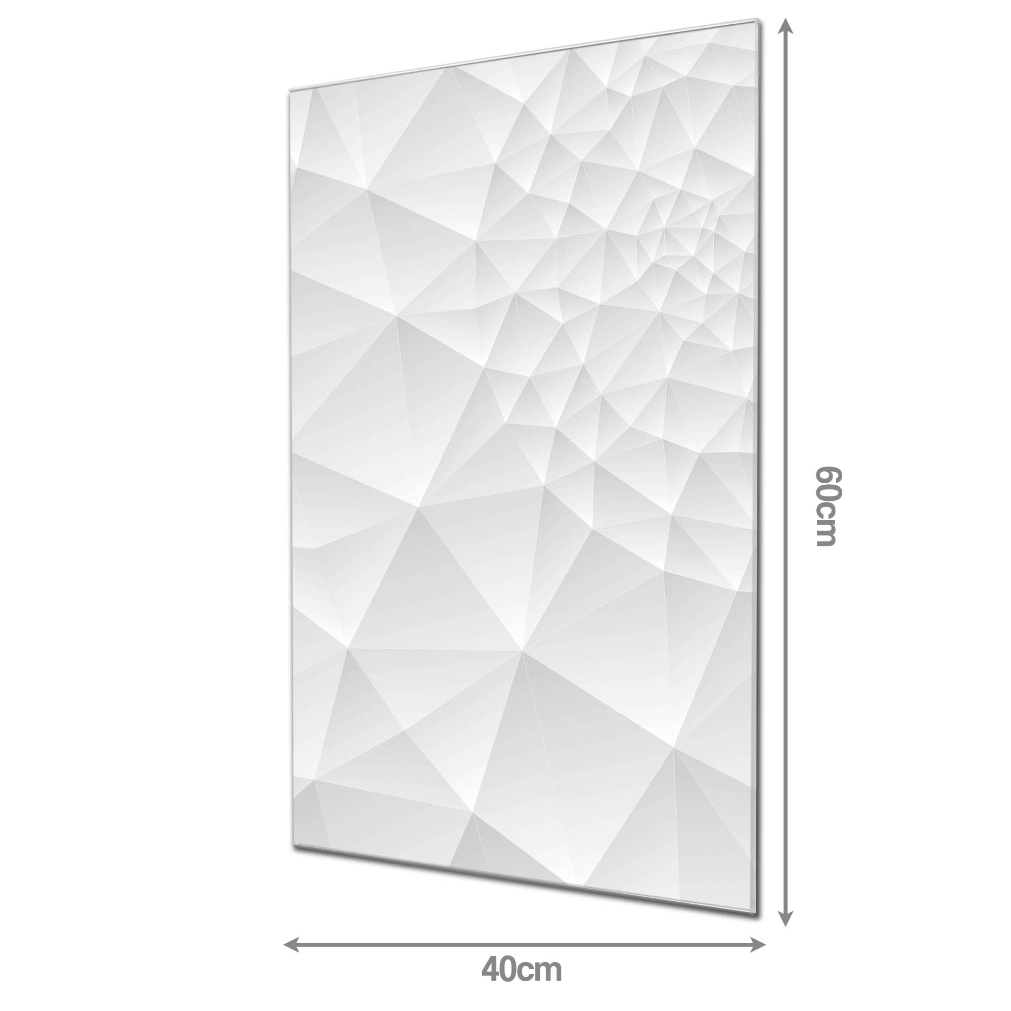 Banjado Magnettafel Nautilus Glas 40x60 cm abstrakt
