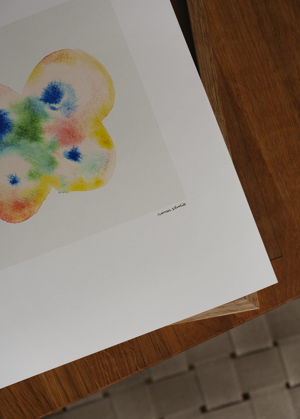 The Poster Club Art Prints Papillon No. 2 Poster 30x40 cm