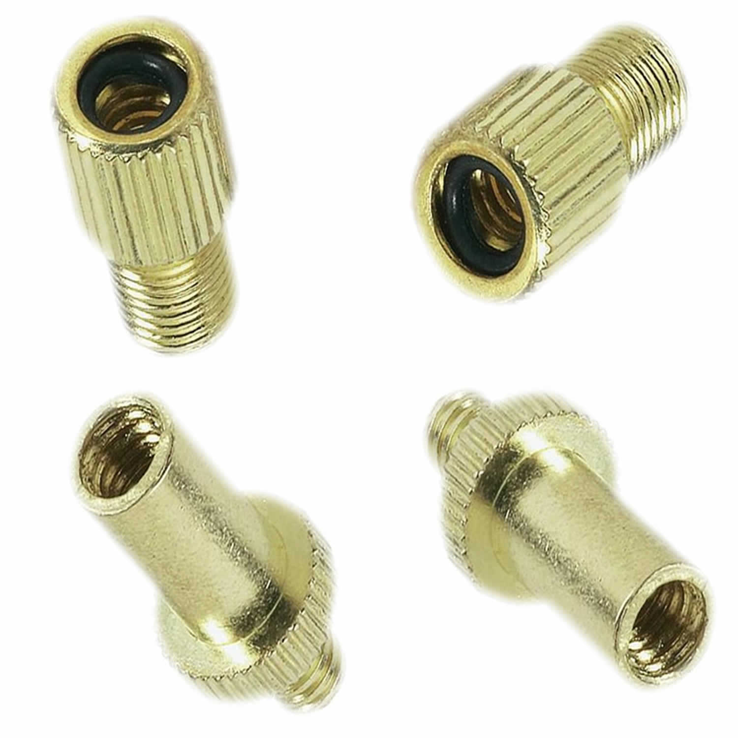 LS-LebenStil Ventiladapter Fahrrad SV DV 2er Set Auto